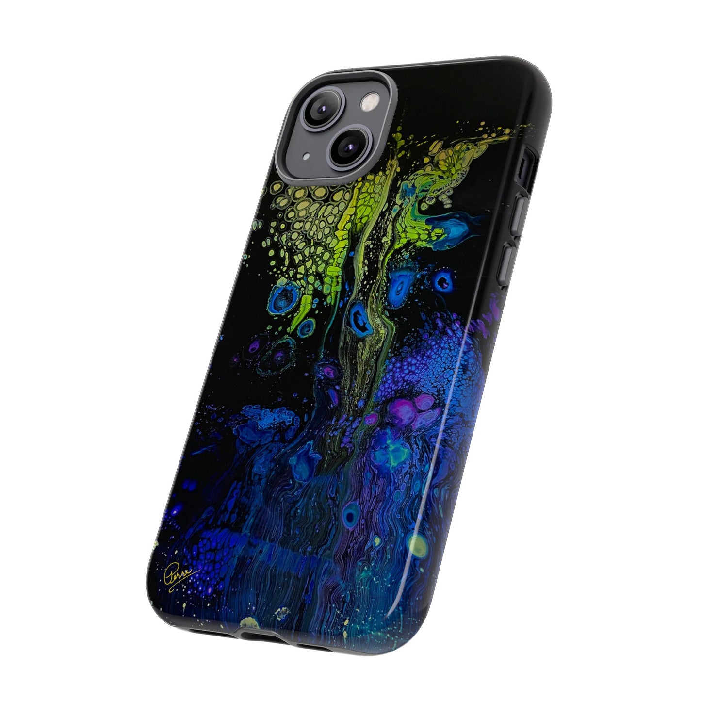 Day Glow Giraffe - Arty Tough Case iPhone
