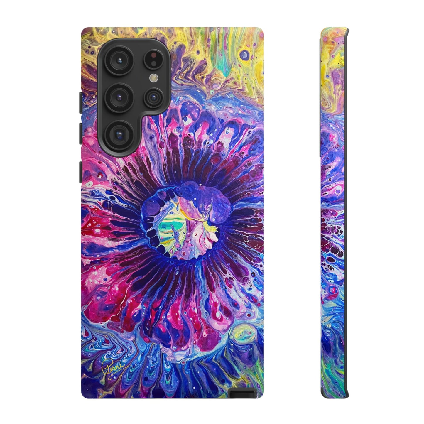 Psychedelia Flower - Arty Tough Case iPhone