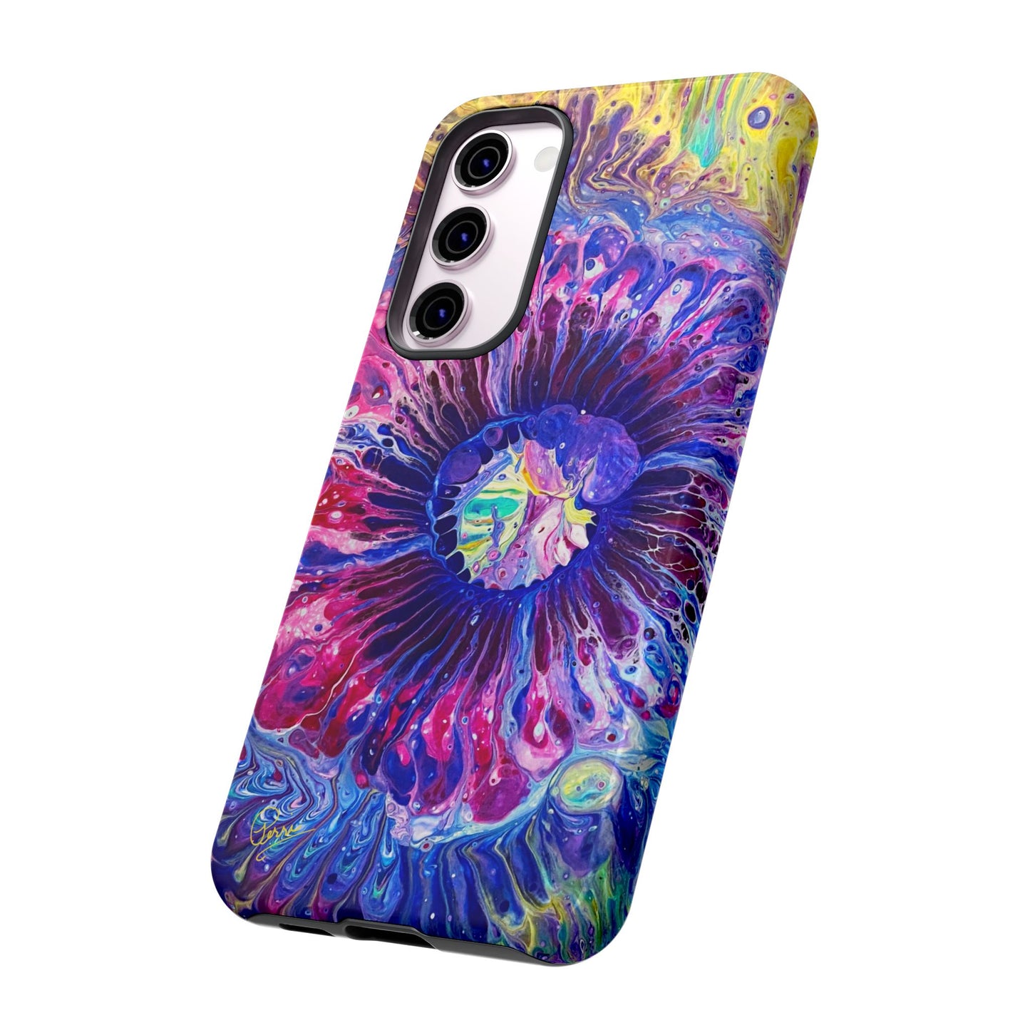 Psychedelia Flower - Arty Tough Case iPhone