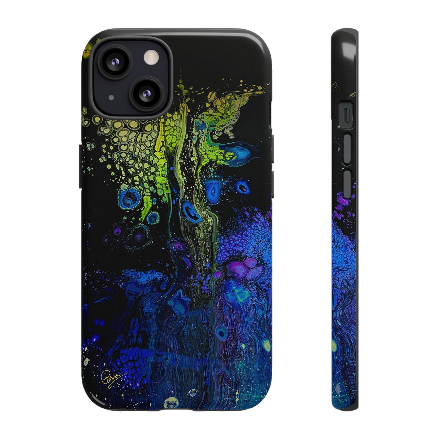 Day Glow Giraffe - Arty Tough Case iPhone