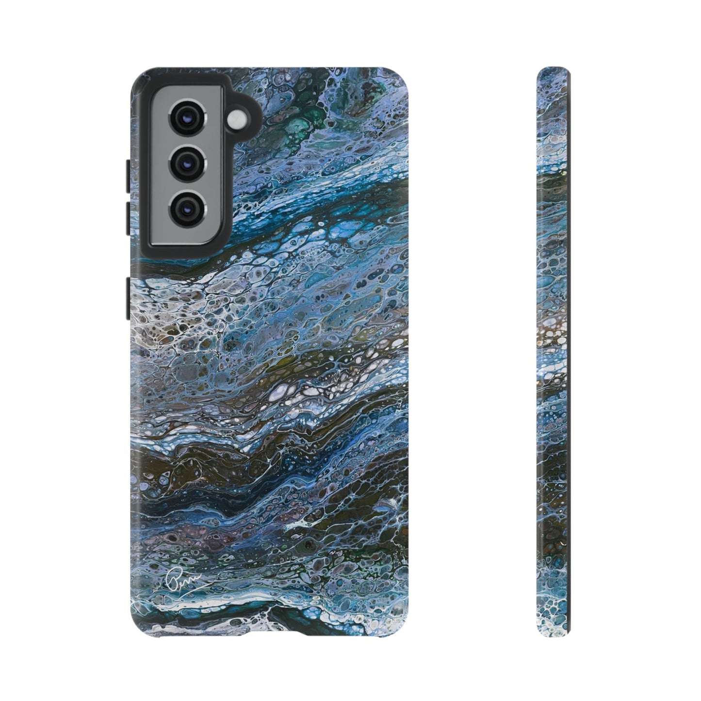 Blue Waves - Arty Tough Case iPhone