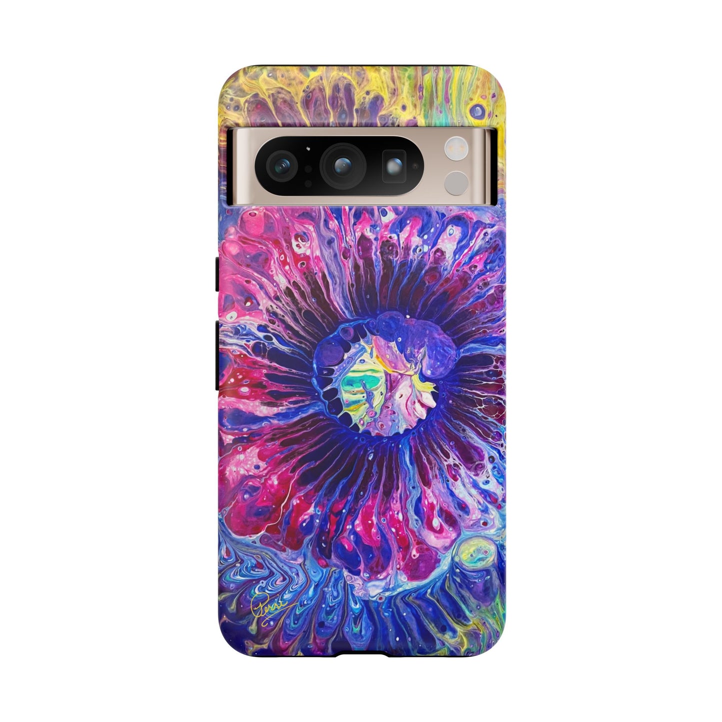 Psychedelia Flower - Arty Tough Case iPhone