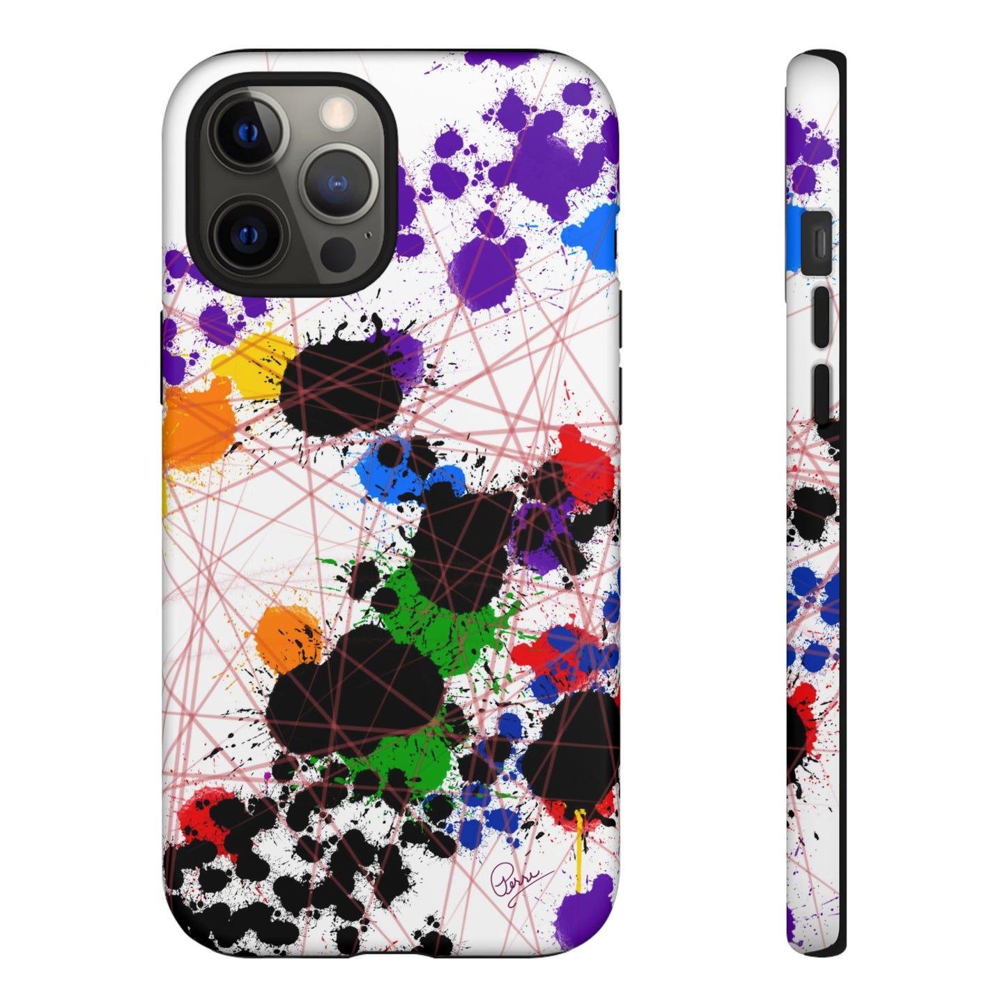 Color Connection - Arty Tough Case iPhone