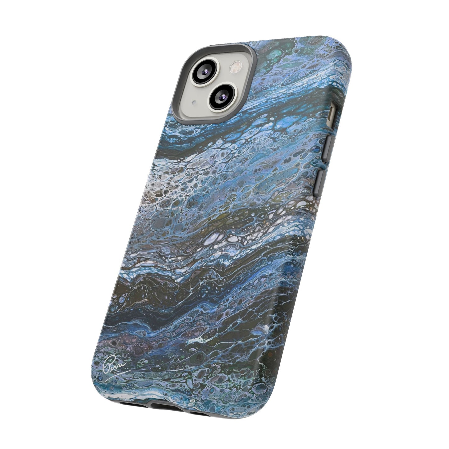 Blue Waves - Arty Tough Case iPhone