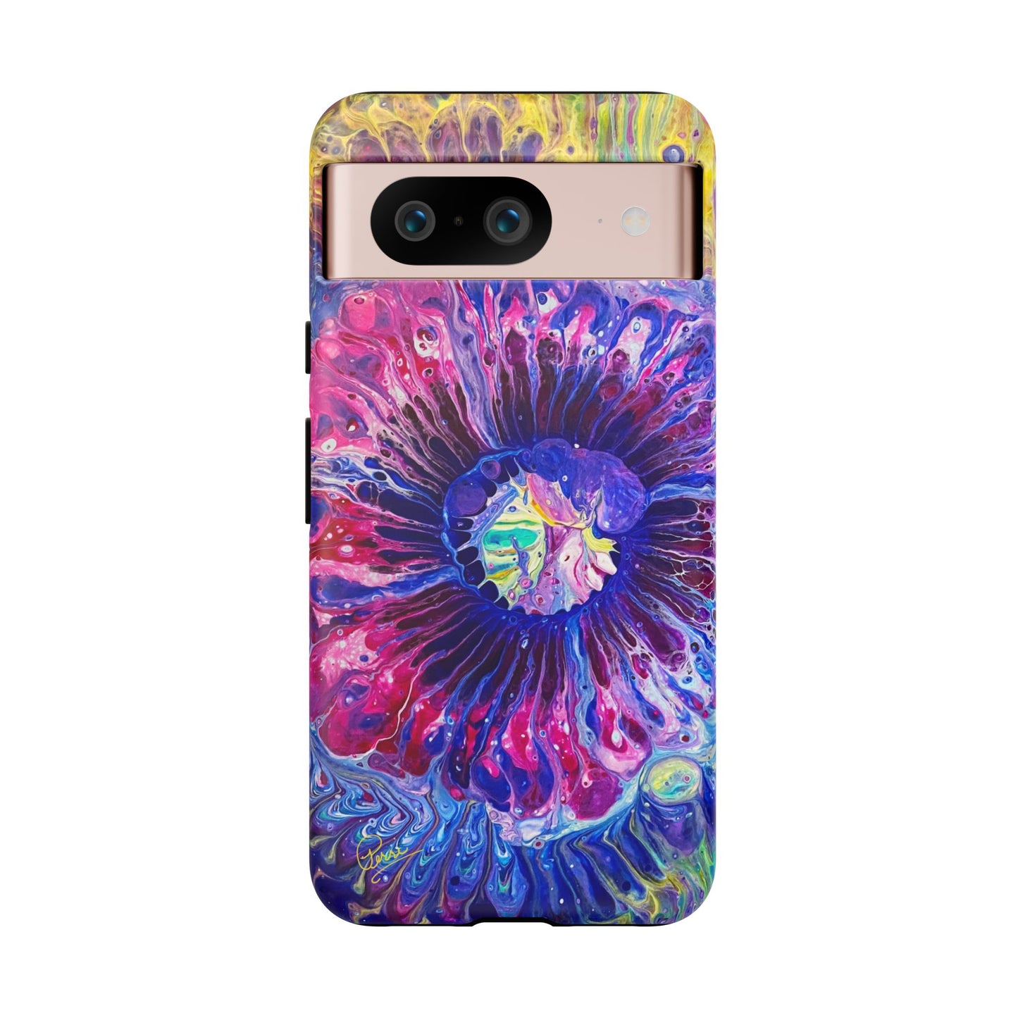 Psychedelia Flower - Arty Tough Case iPhone