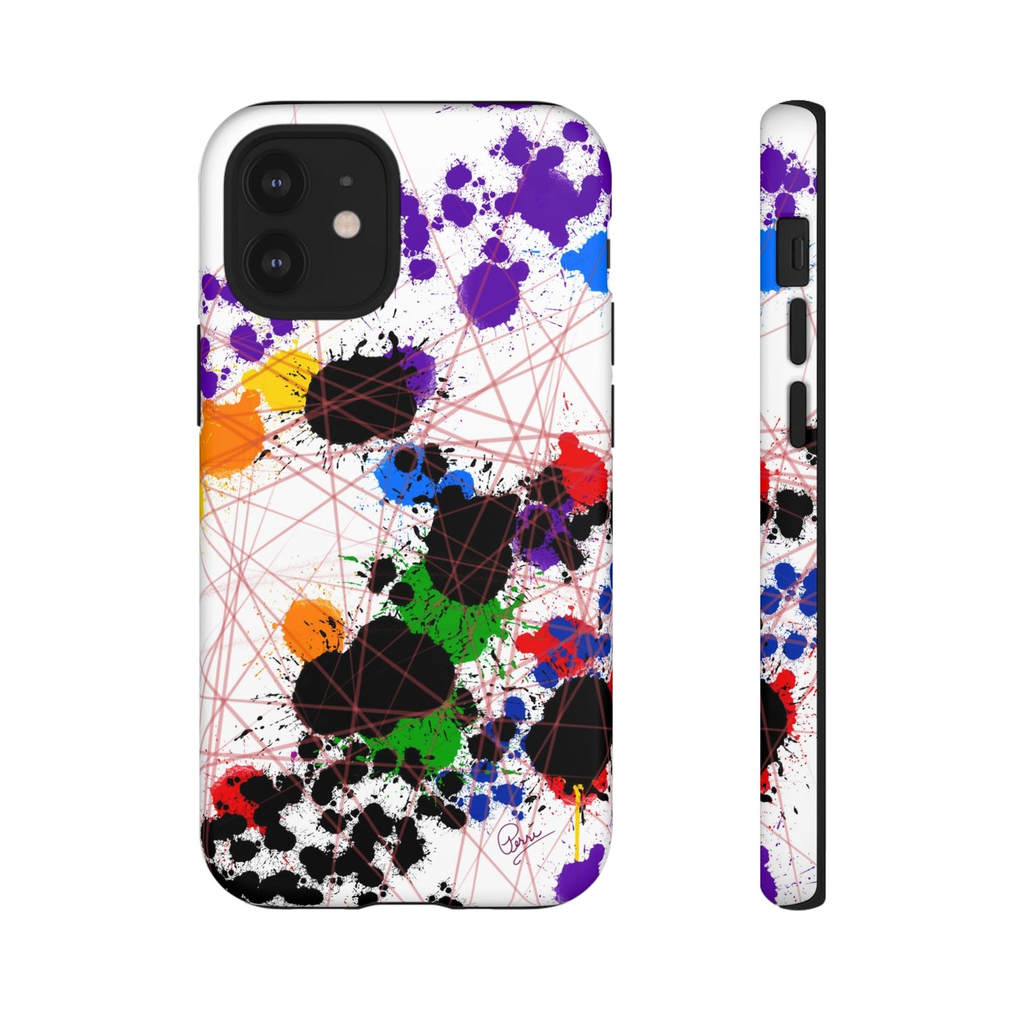 Color Connection - Arty Tough Case iPhone