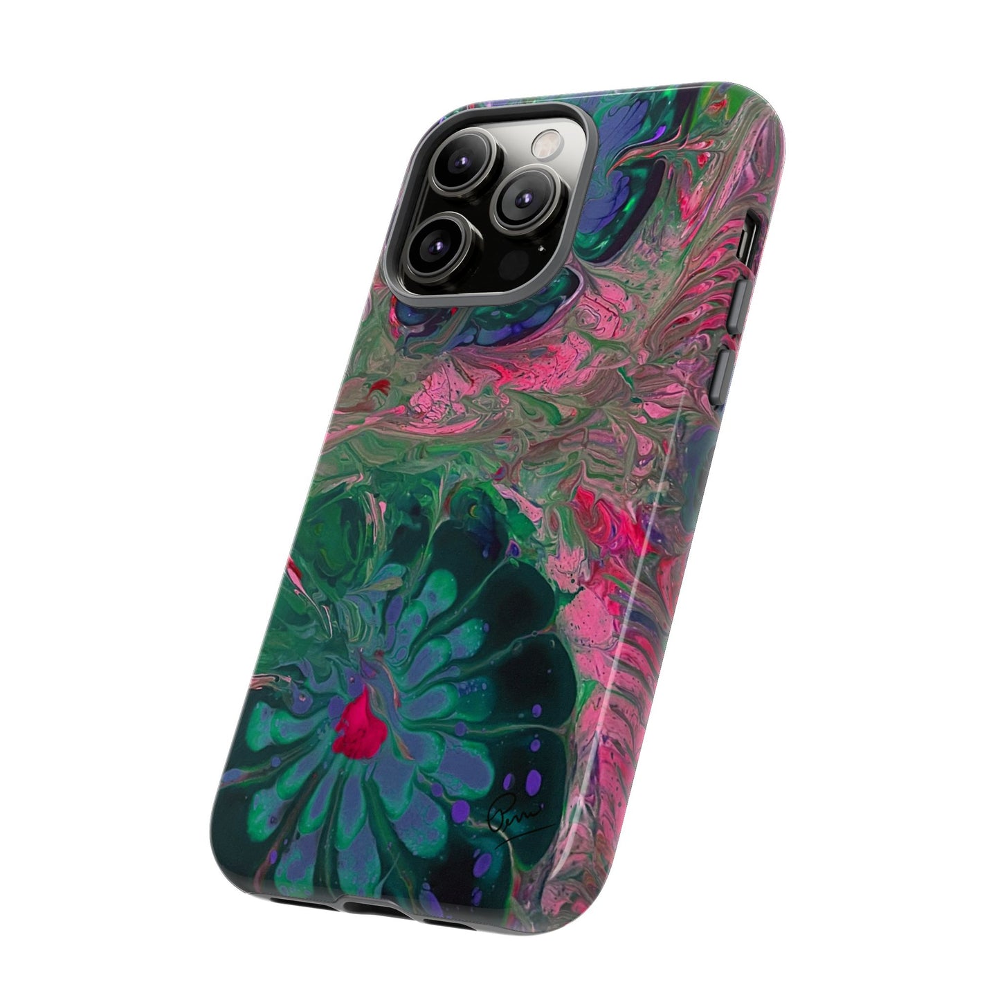 Pink Garden - Arty Tough Case iPhone