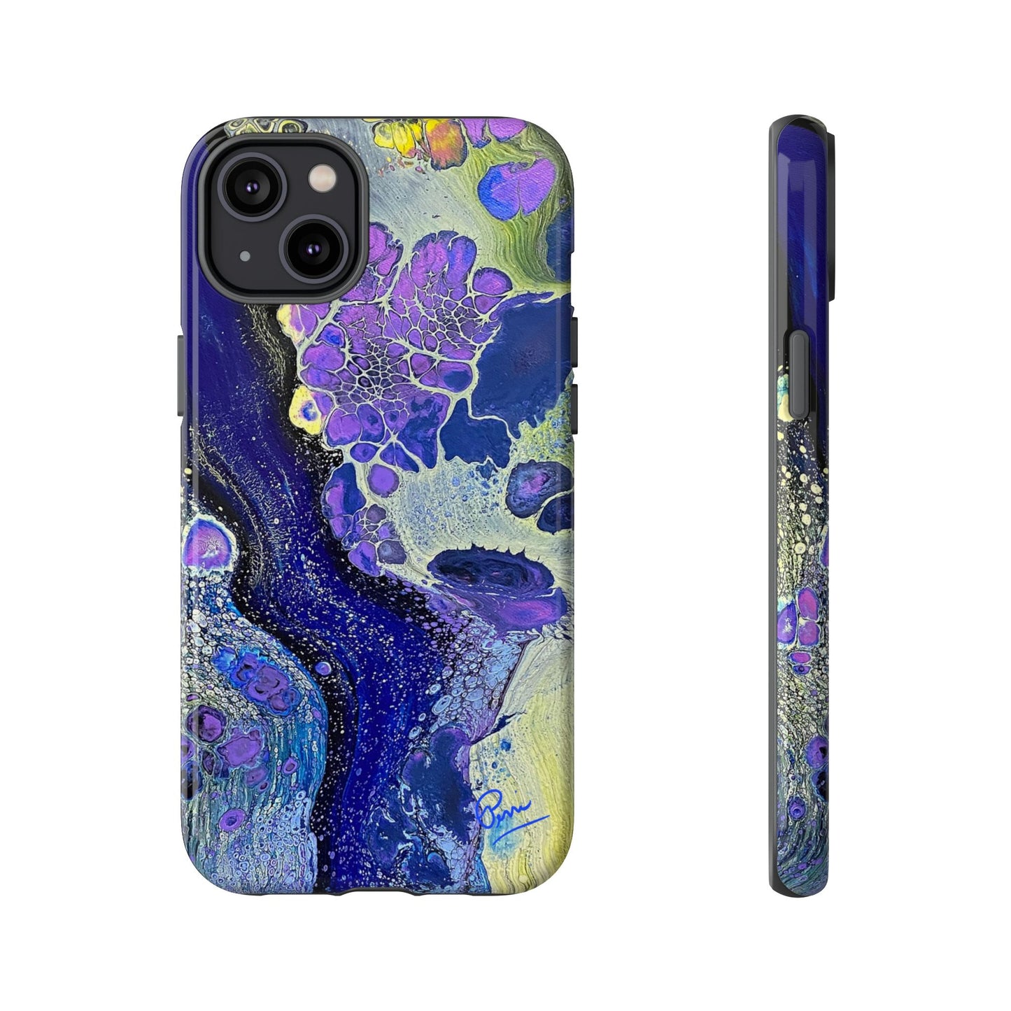 "Moon Flower" Arty Tough Case iPhone