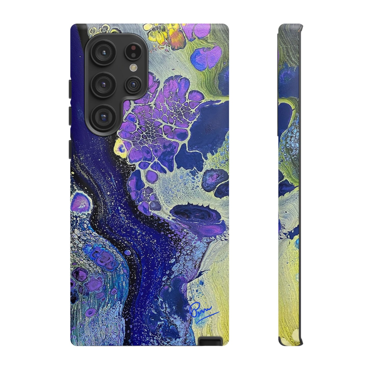 "Moon Flower" Arty Tough Case iPhone