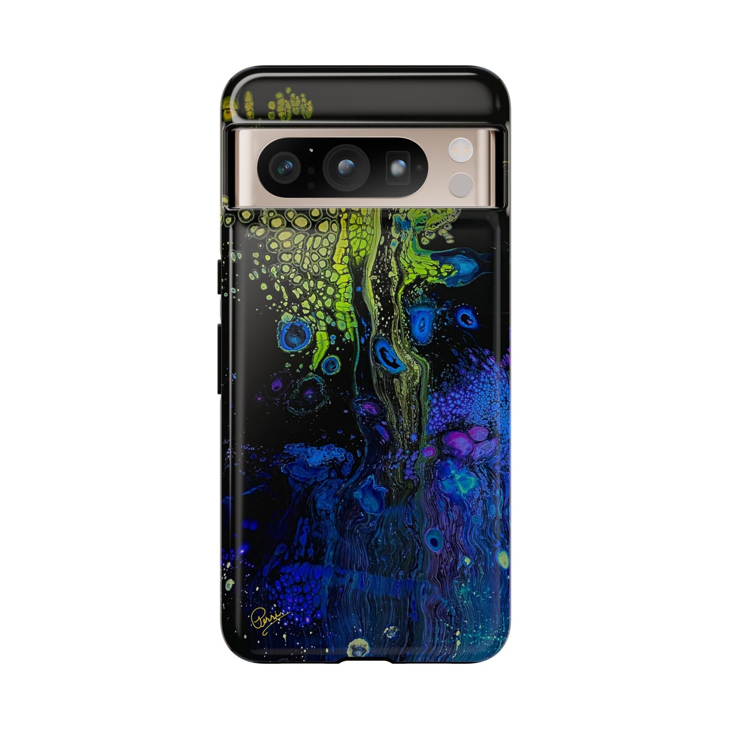 Day Glow Giraffe - Arty Tough Case iPhone