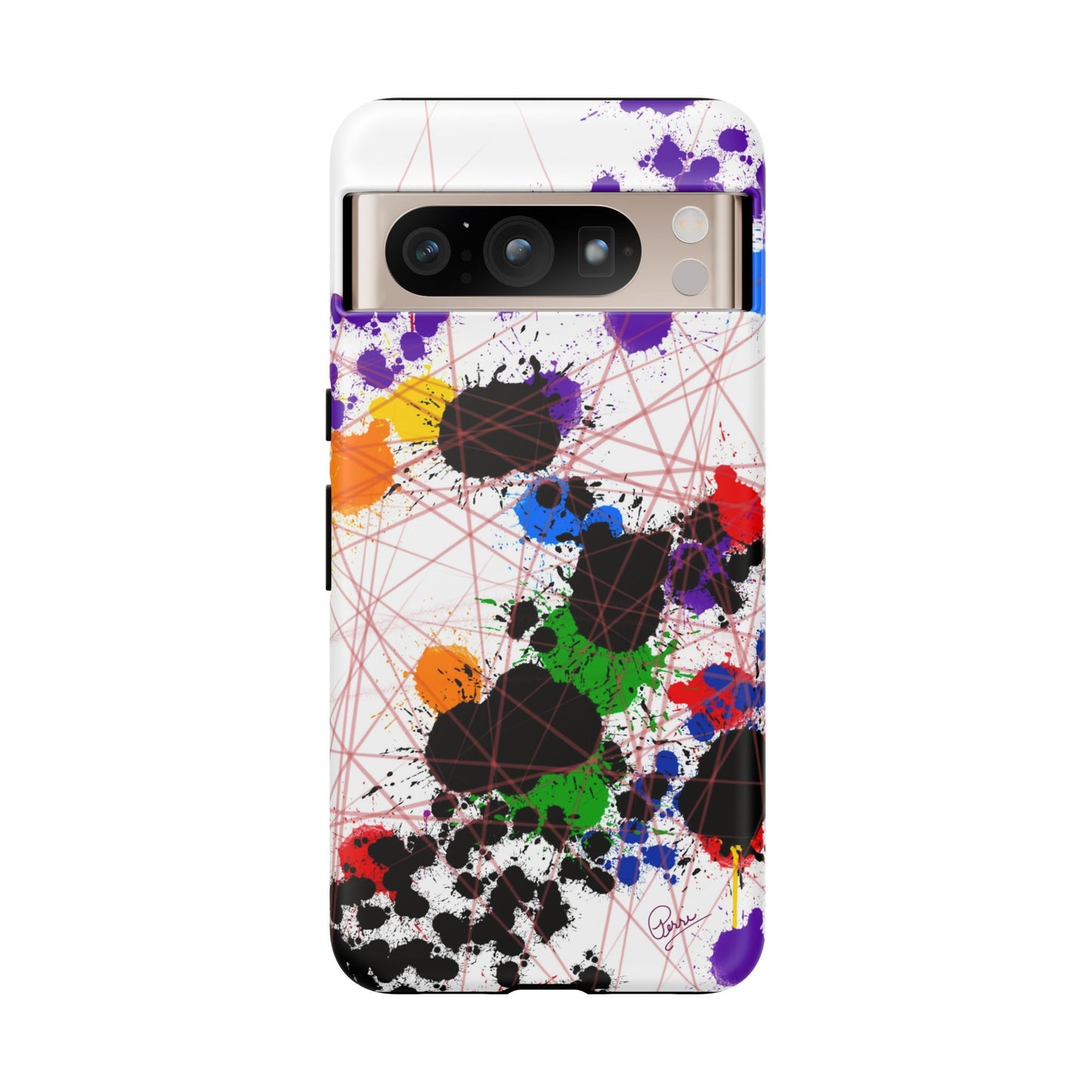 Color Connection - Arty Tough Case iPhone