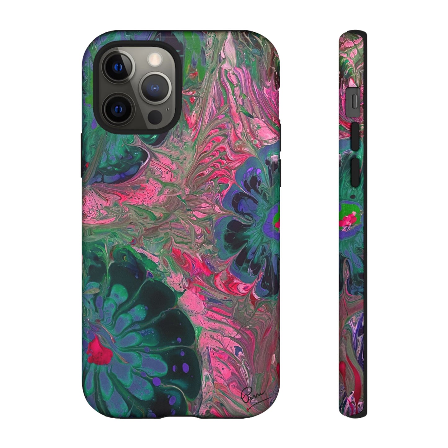 Pink Garden - Arty Tough Case iPhone