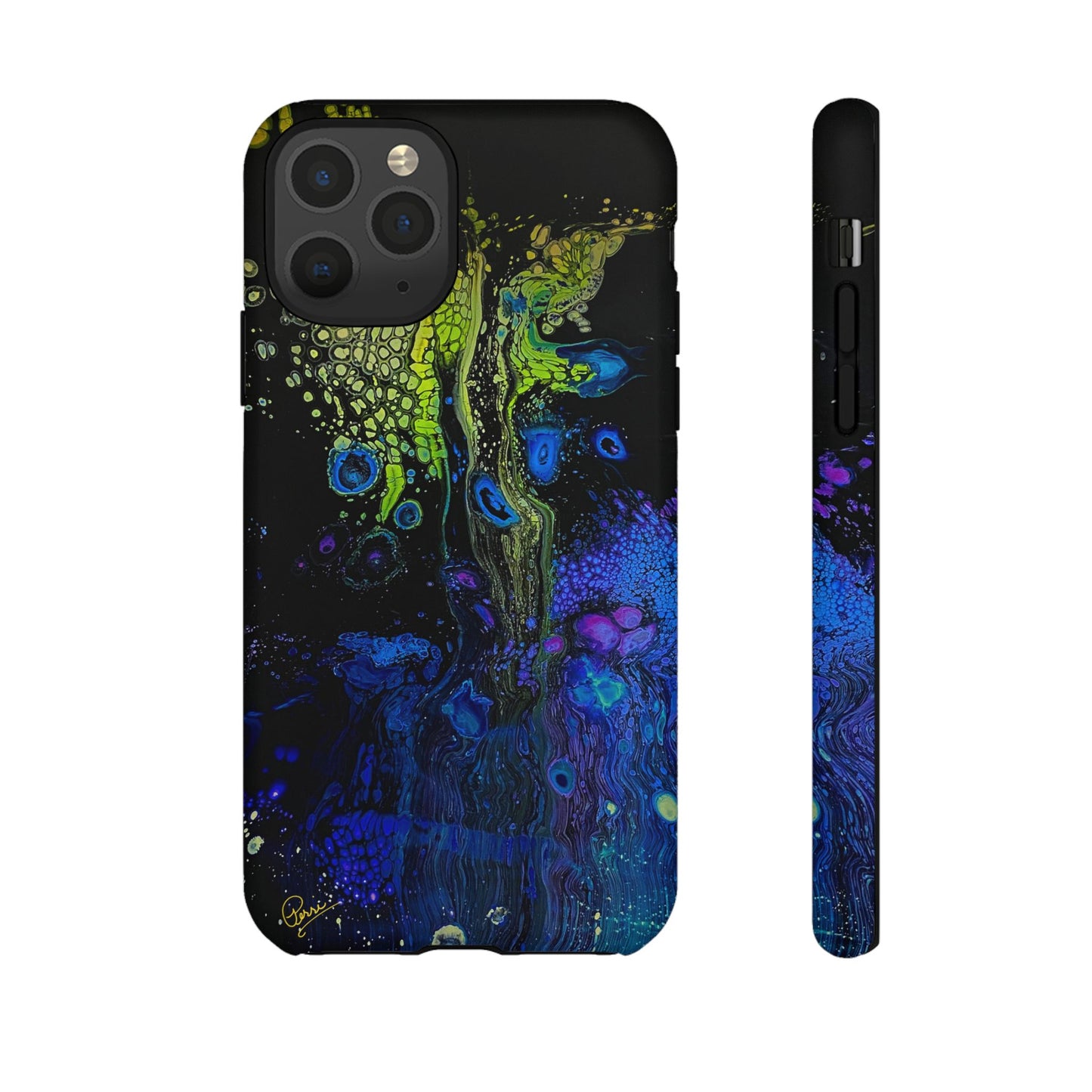 Day Glow Giraffe - Arty Tough Case iPhone