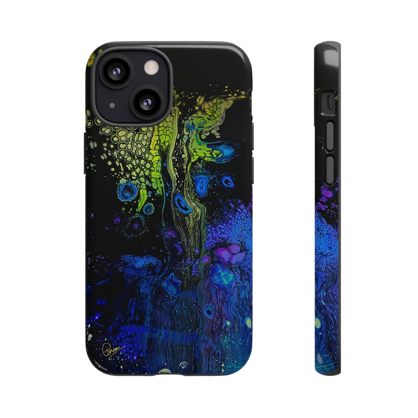 Day Glow Giraffe - Arty Tough Case iPhone