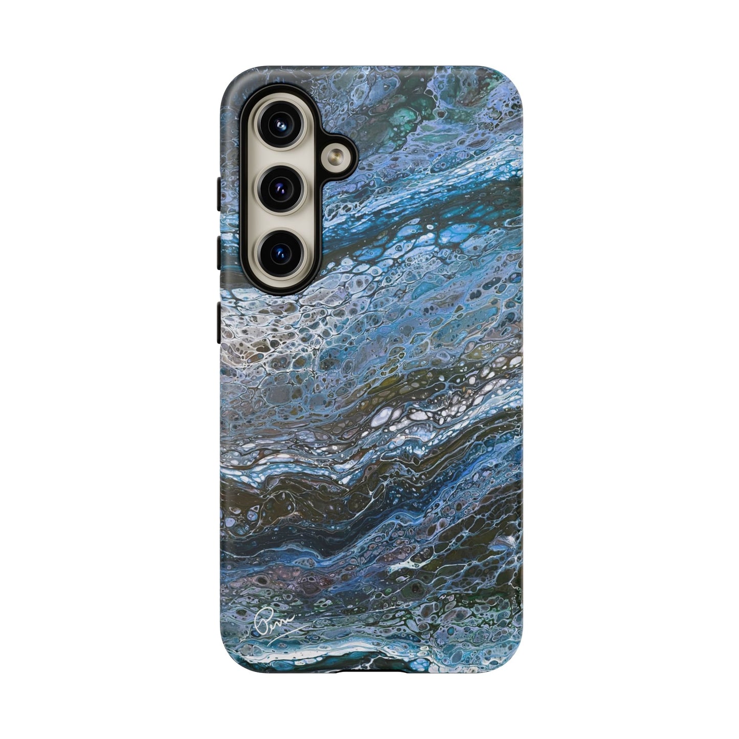 Blue Waves - Arty Tough Case iPhone