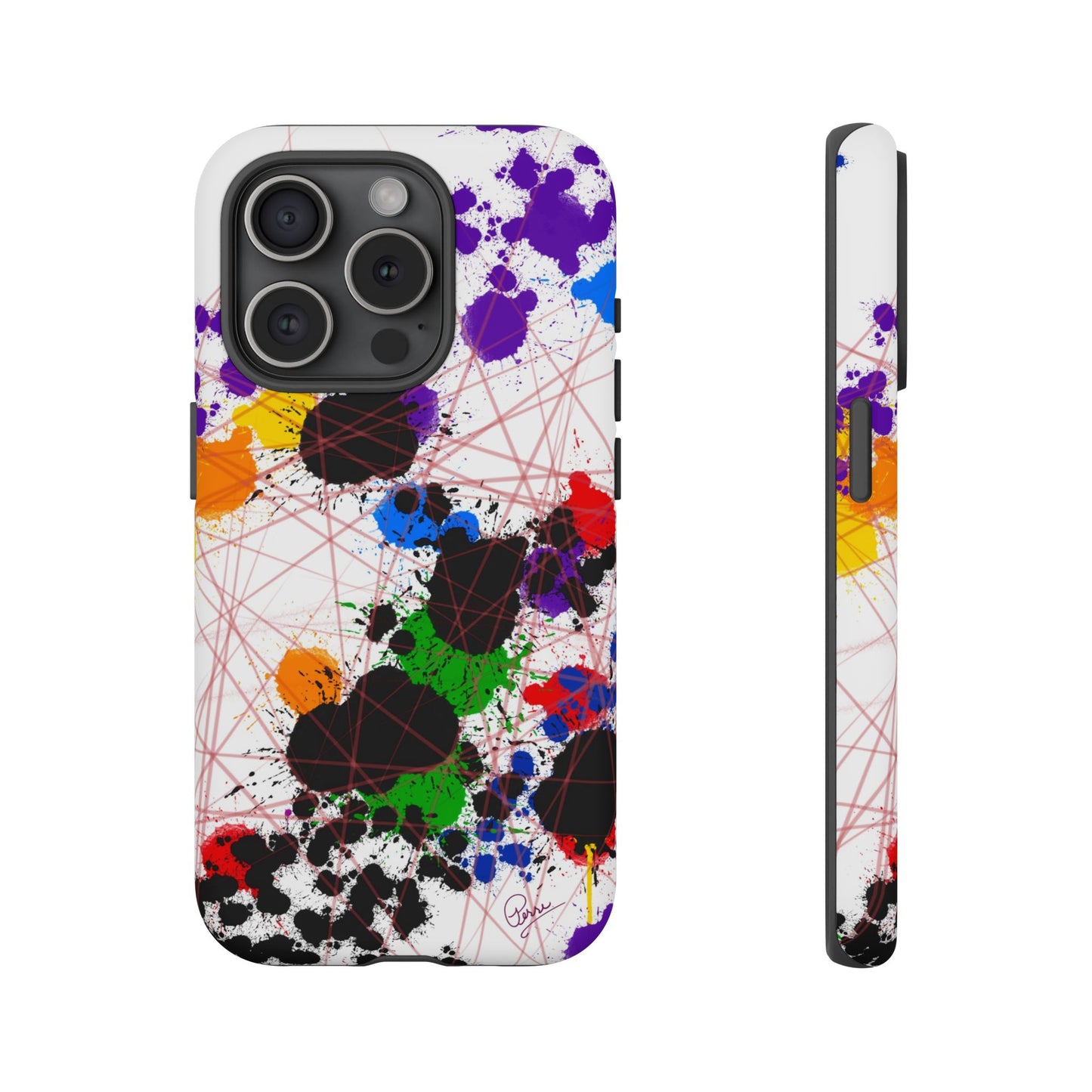 Color Connection - Arty Tough Case iPhone