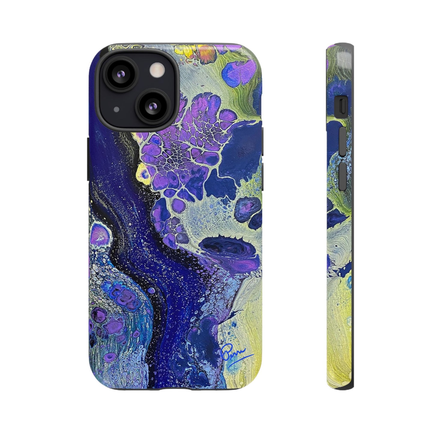 "Moon Flower" Arty Tough Case iPhone