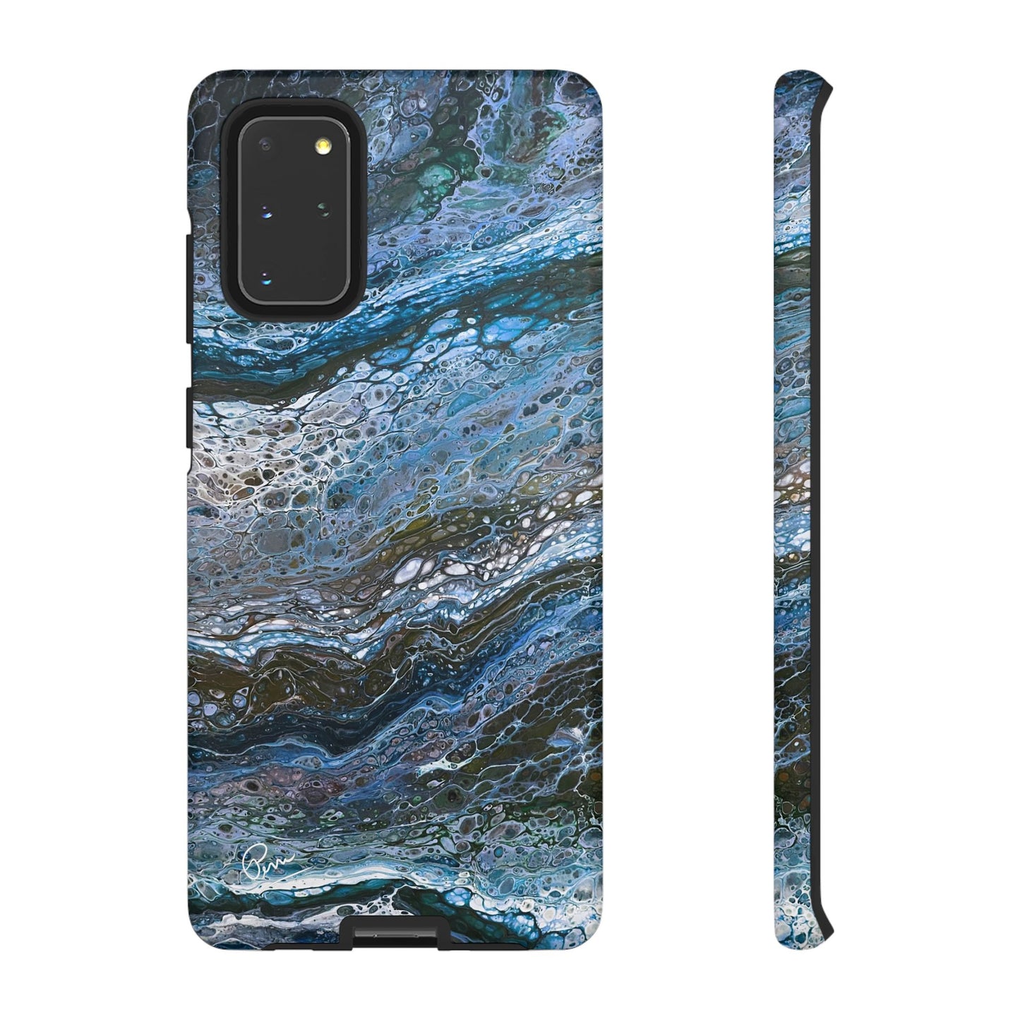Blue Waves - Arty Tough Case iPhone