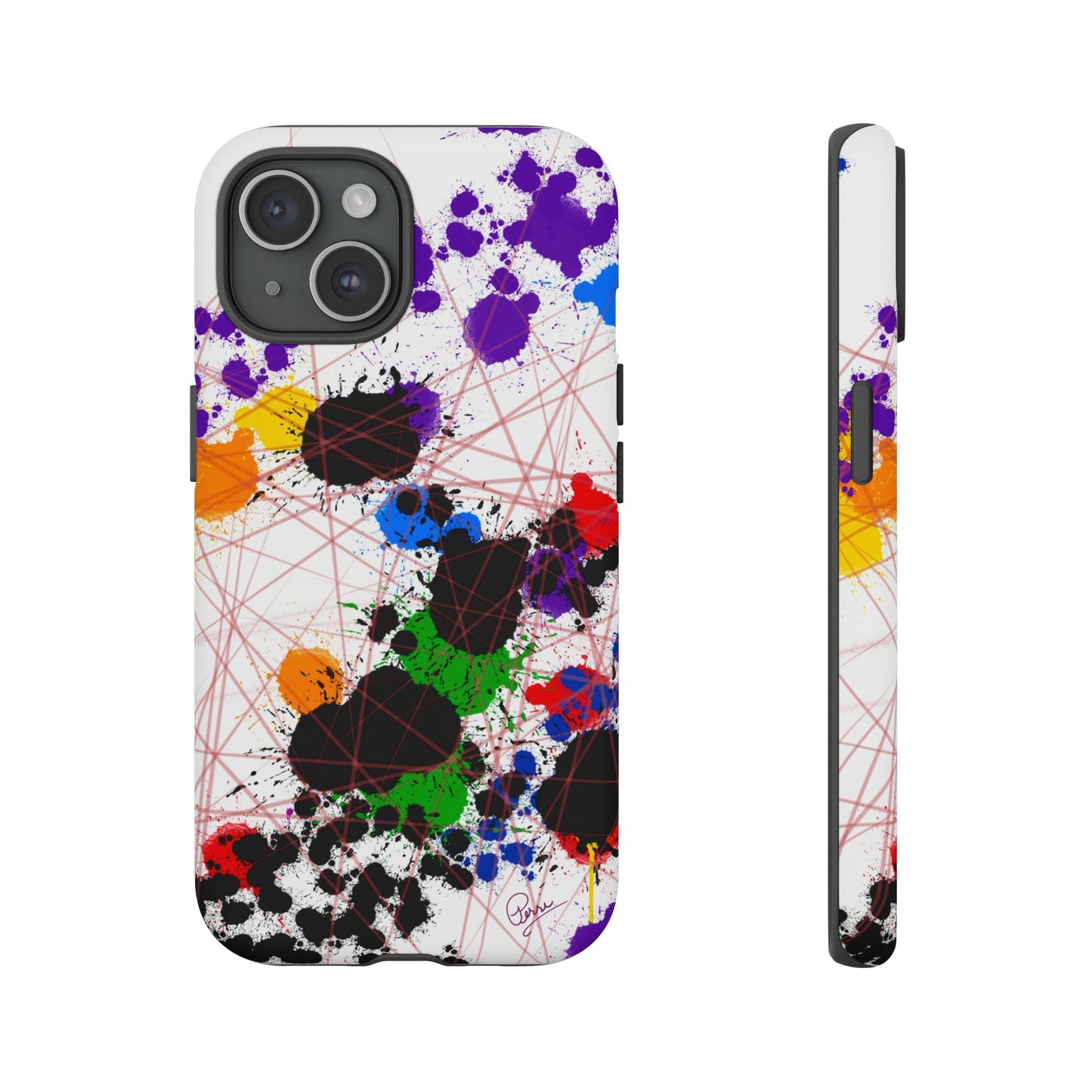 Color Connection - Arty Tough Case iPhone