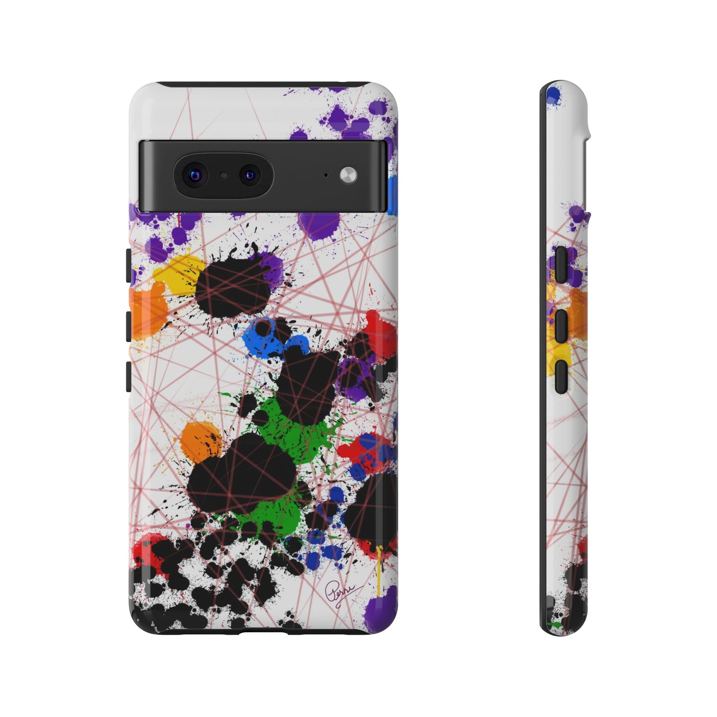 Color Connection - Arty Tough Case iPhone