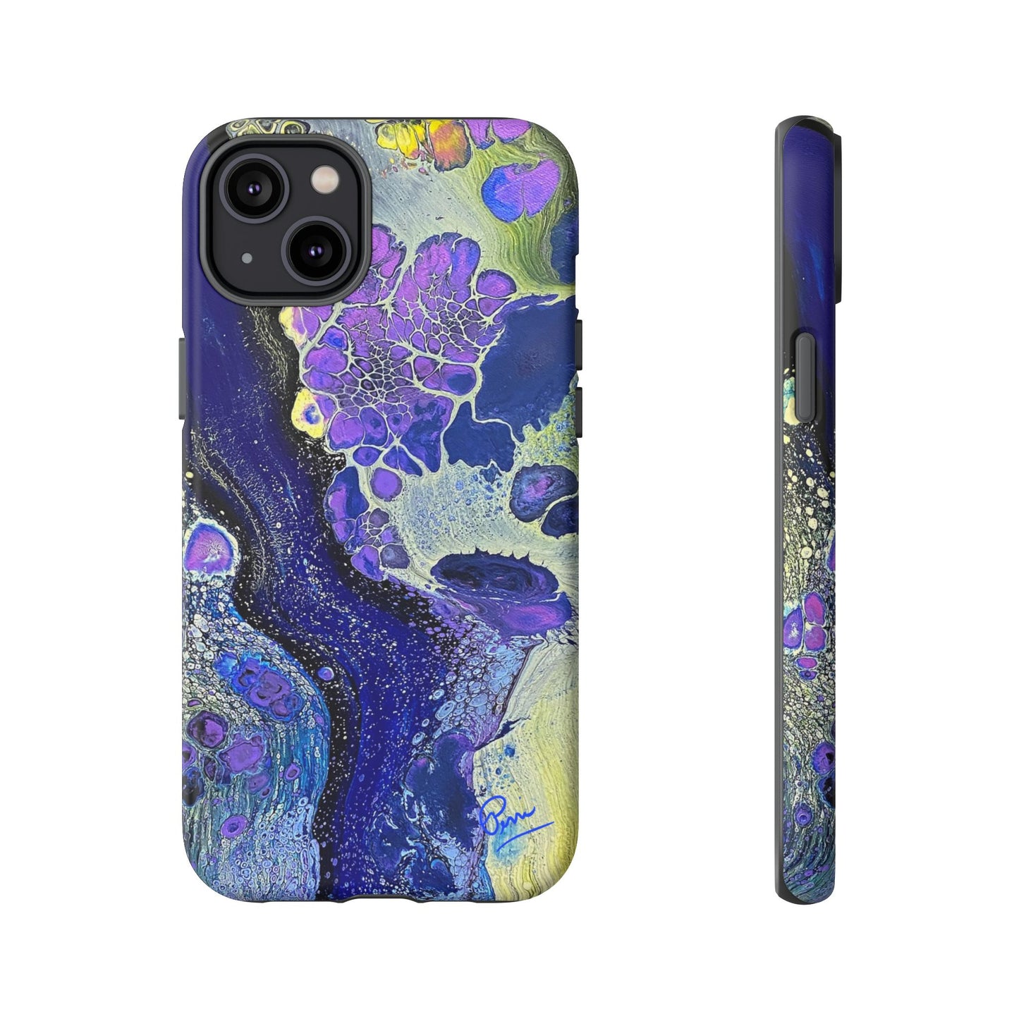 "Moon Flower" Arty Tough Case iPhone