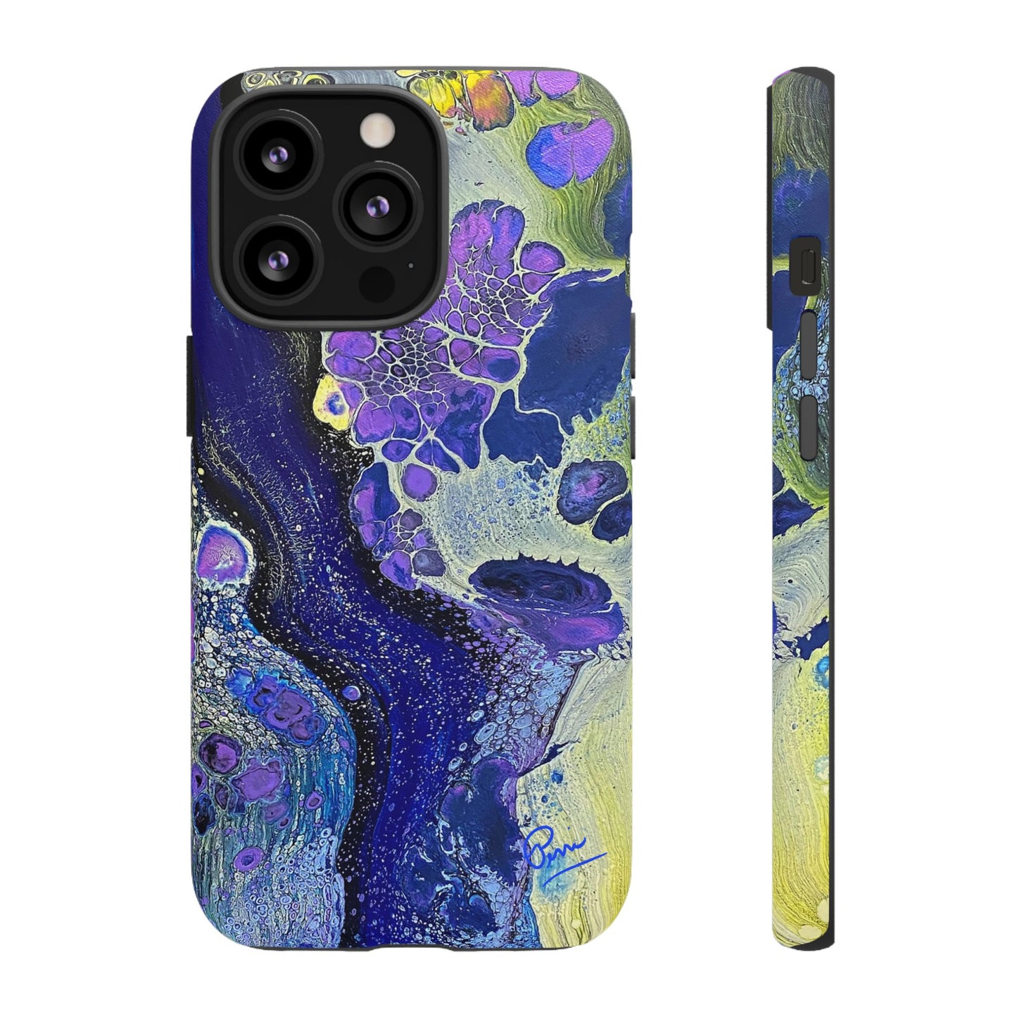 "Moon Flower" Arty Tough Case iPhone