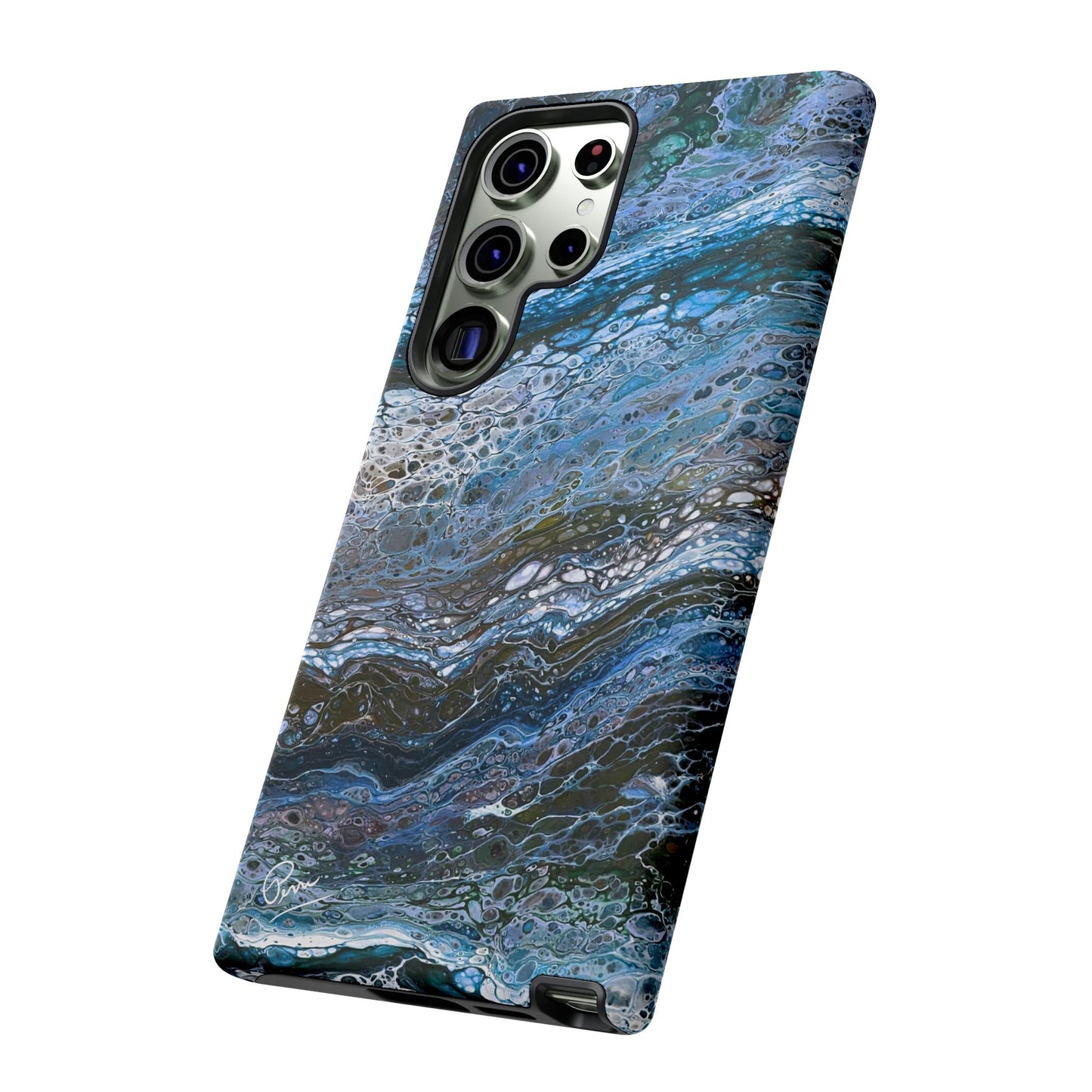 Blue Waves - Arty Tough Case iPhone