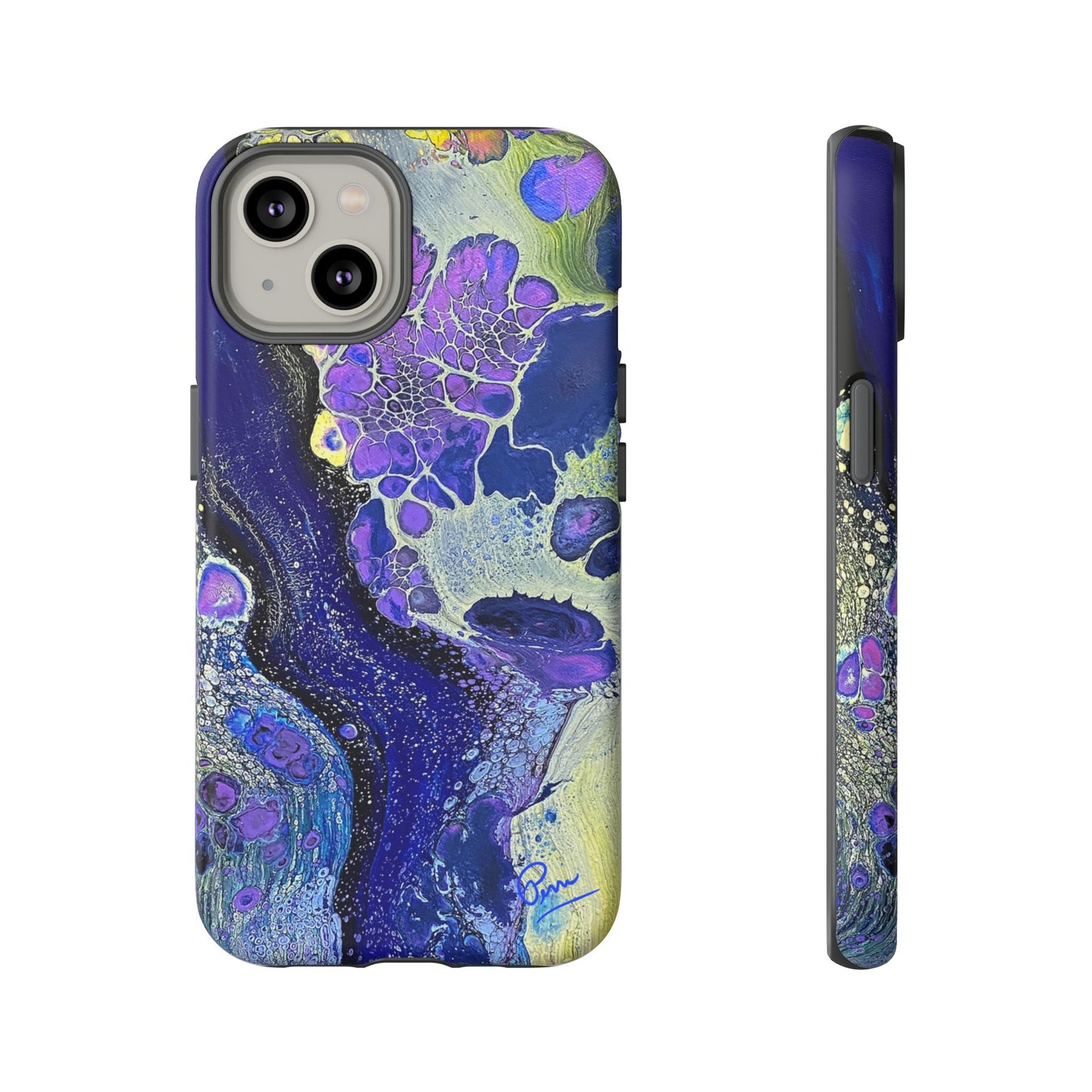 "Moon Flower" Arty Tough Case iPhone