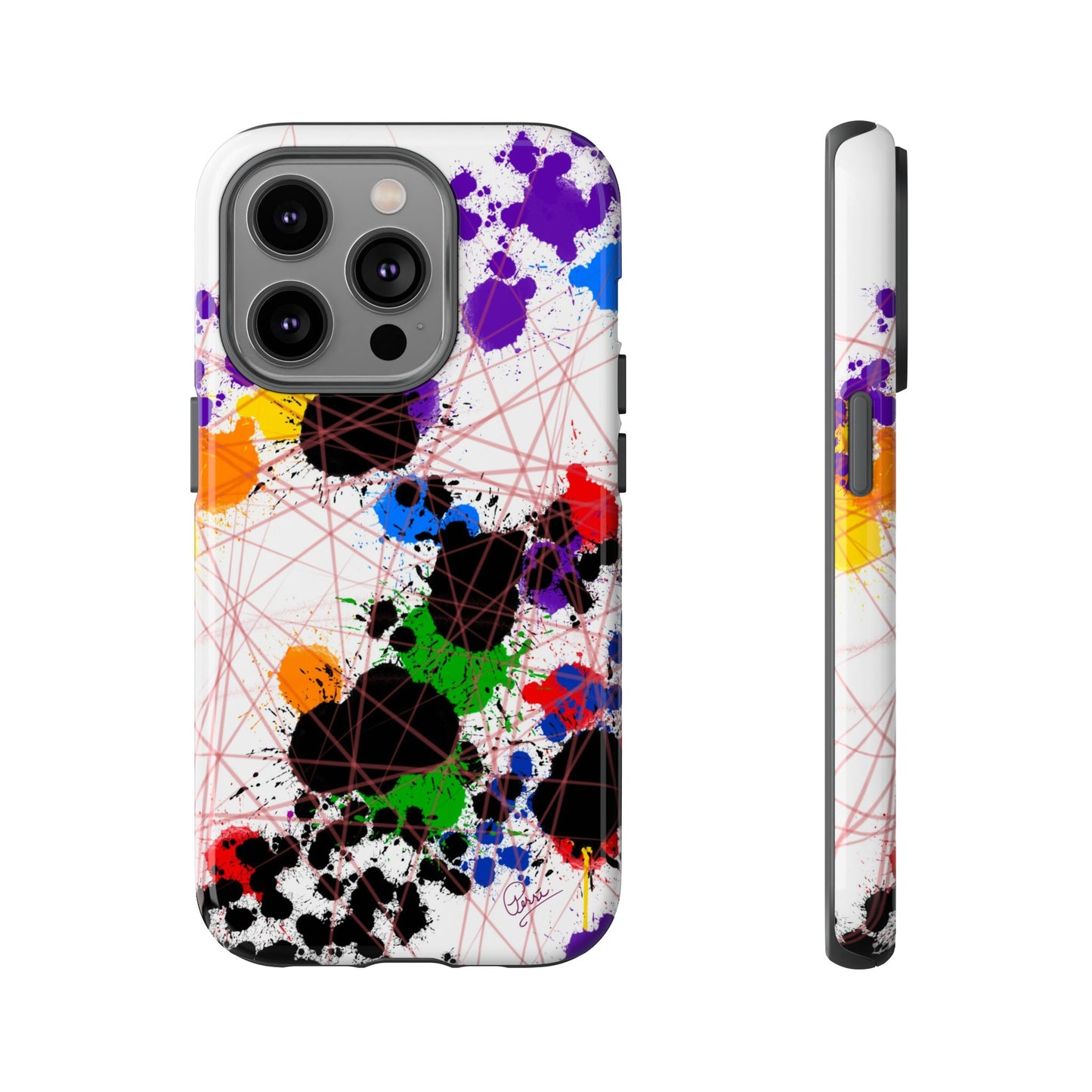 Color Connection - Arty Tough Case iPhone