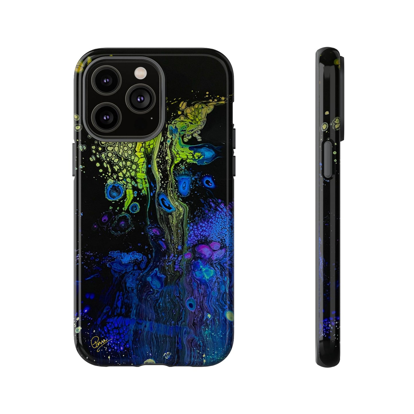 Day Glow Giraffe - Arty Tough Case iPhone