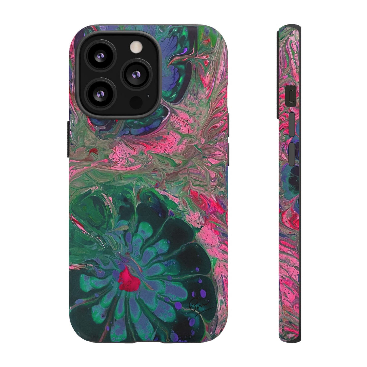 Pink Garden - Arty Tough Case iPhone
