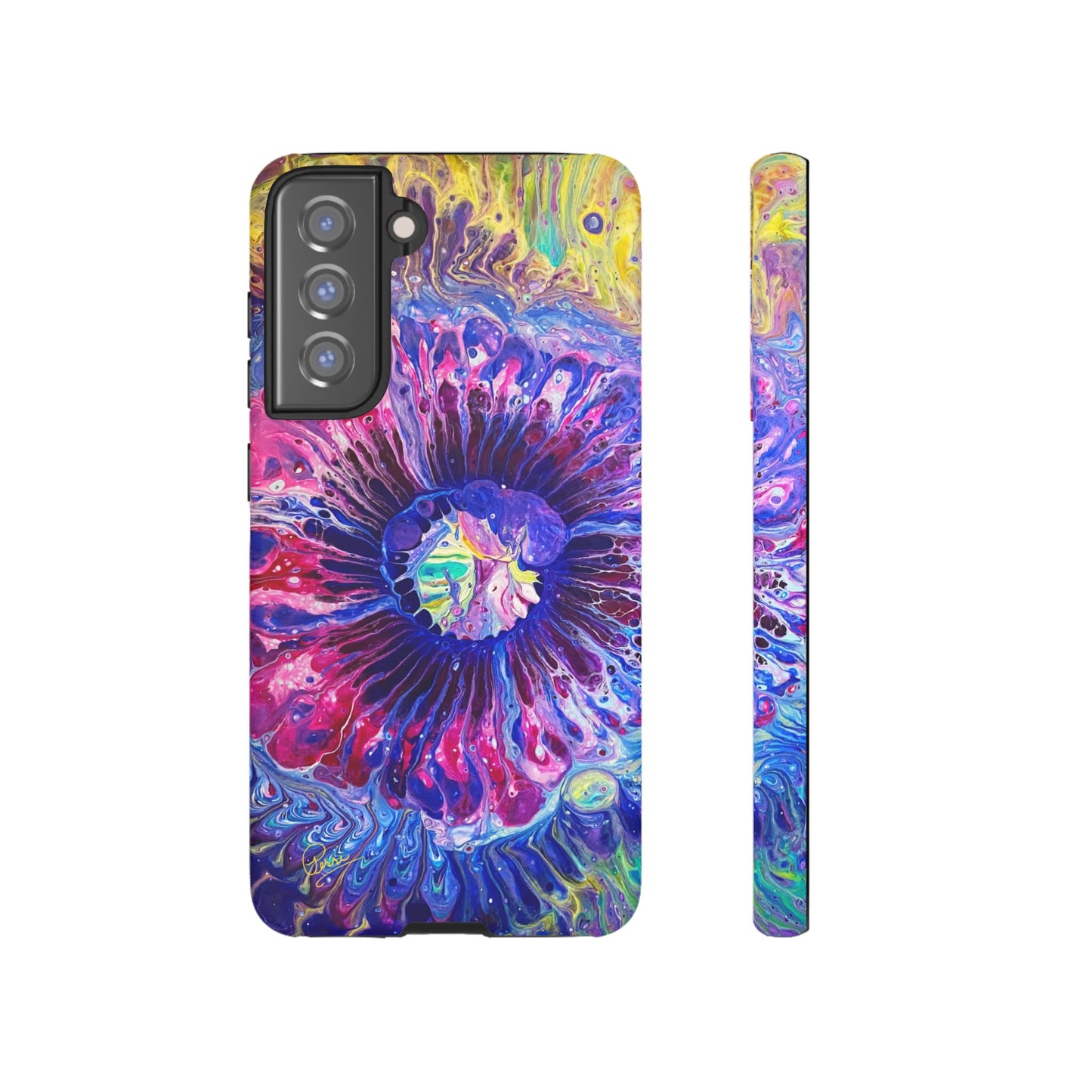 Psychedelia Flower - Arty Tough Case iPhone