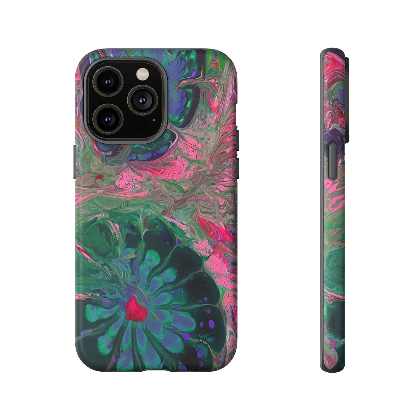 Pink Garden - Arty Tough Case iPhone