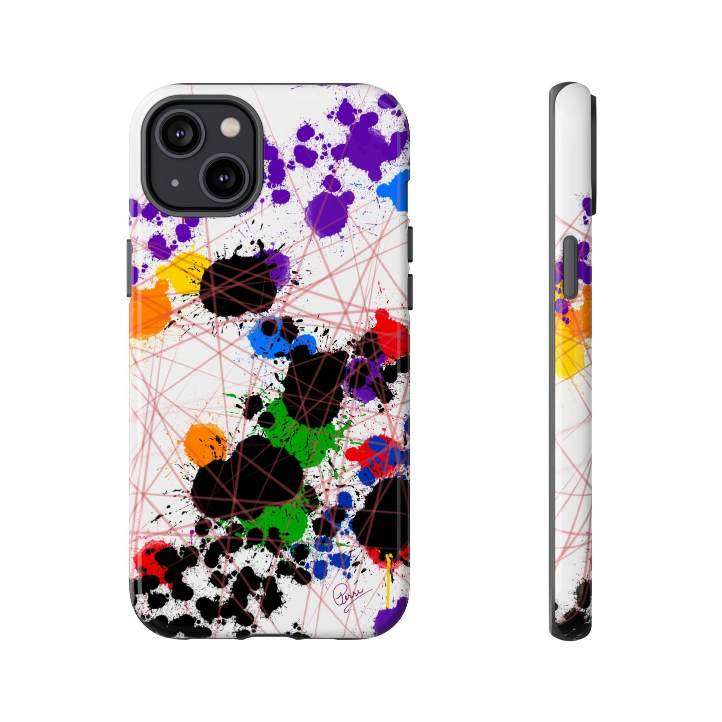 Color Connection - Arty Tough Case iPhone
