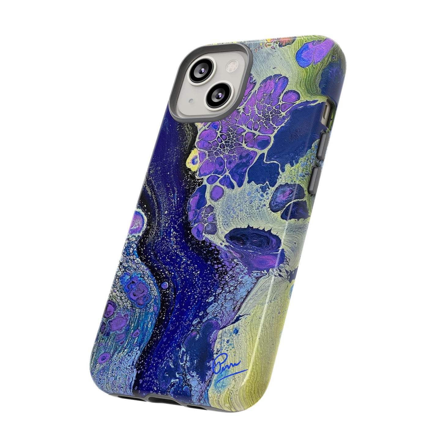 "Moon Flower" Arty Tough Case iPhone