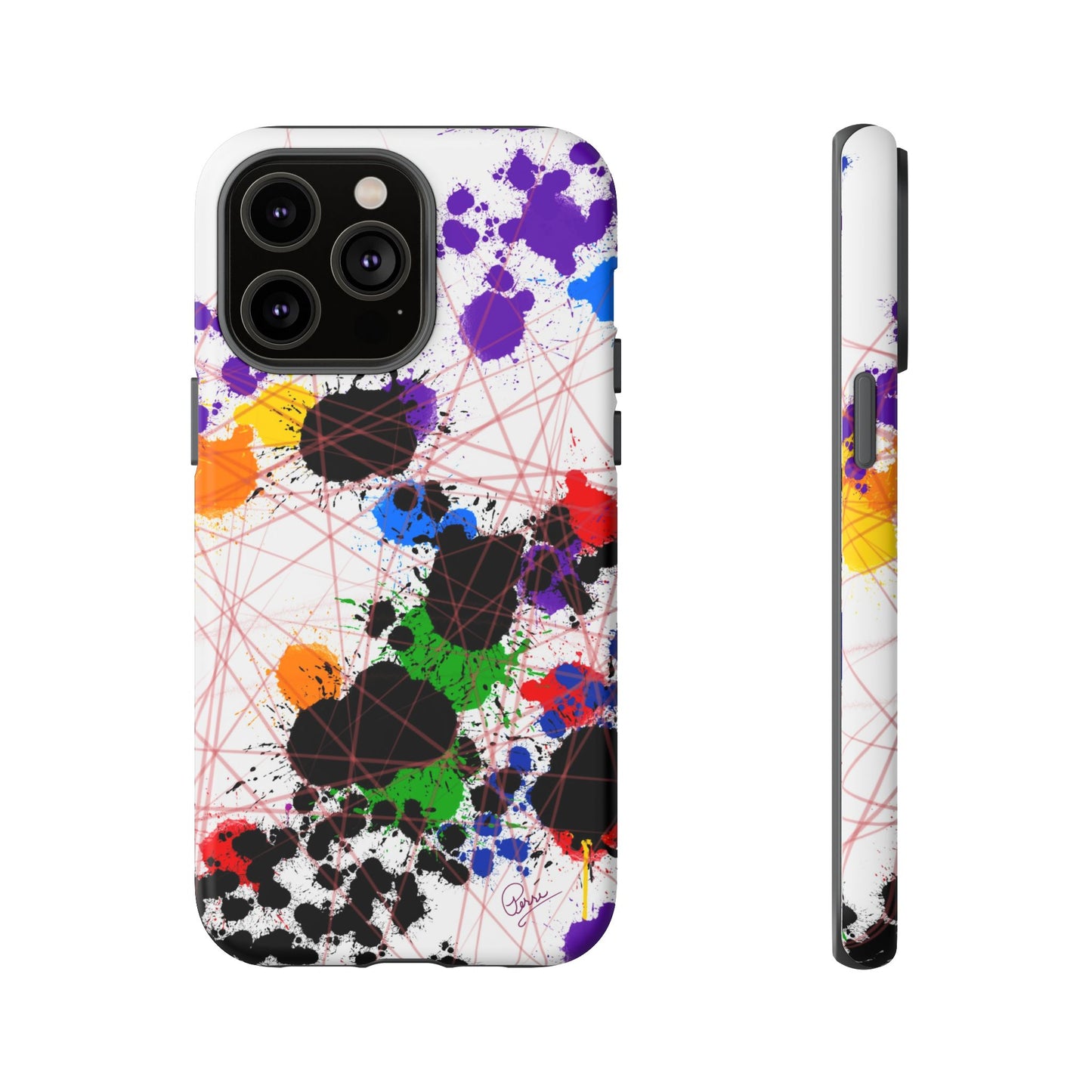 Color Connection - Arty Tough Case iPhone