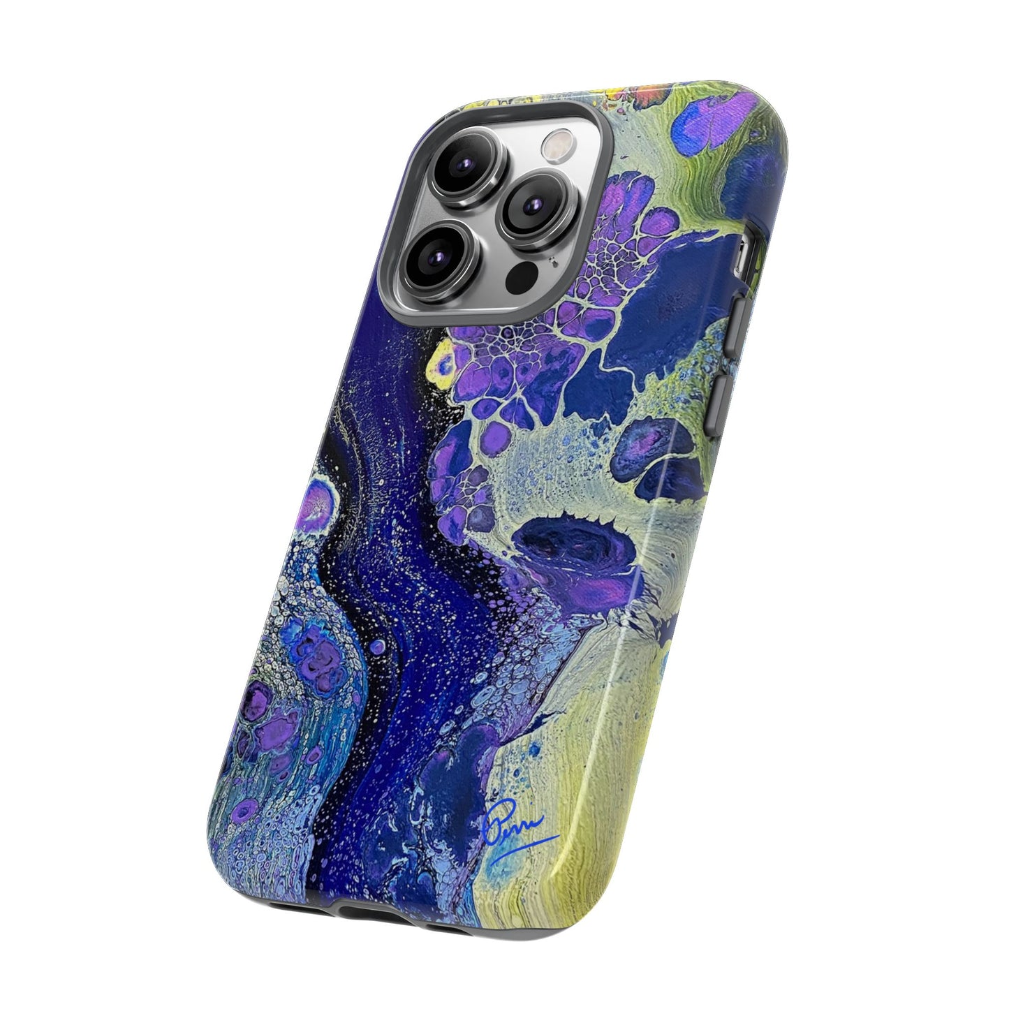 "Moon Flower" Arty Tough Case iPhone