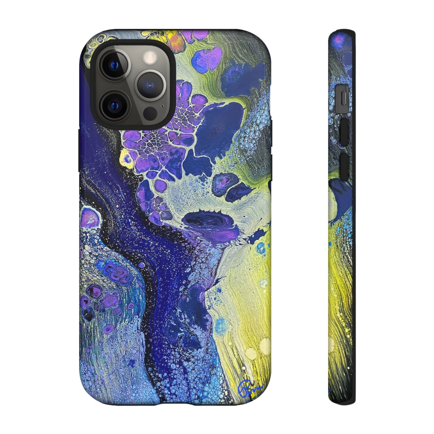 "Moon Flower" Arty Tough Case iPhone