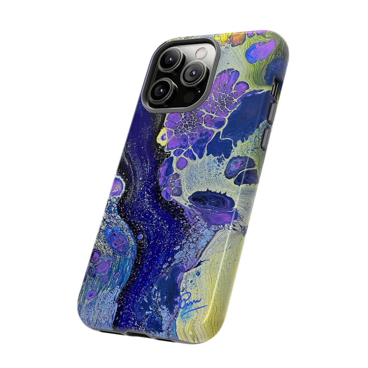 "Moon Flower" Arty Tough Case iPhone