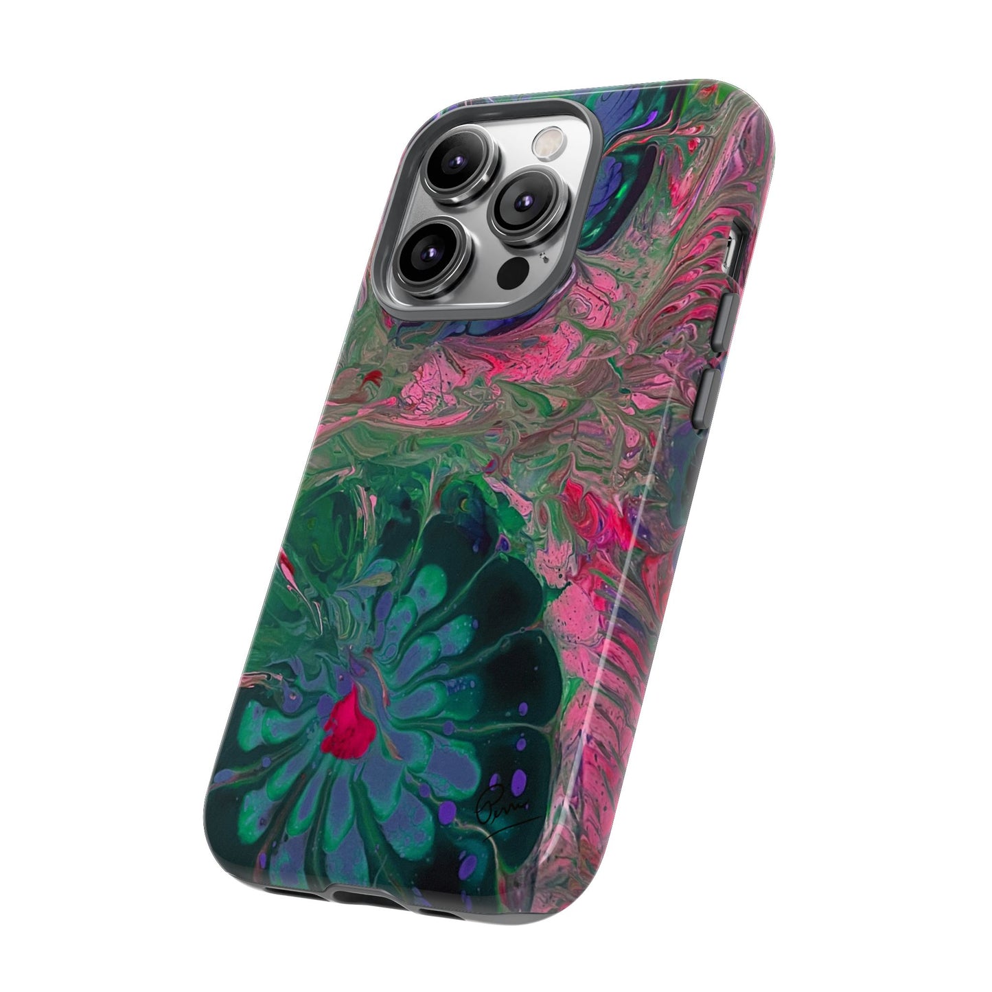 Pink Garden - Arty Tough Case iPhone