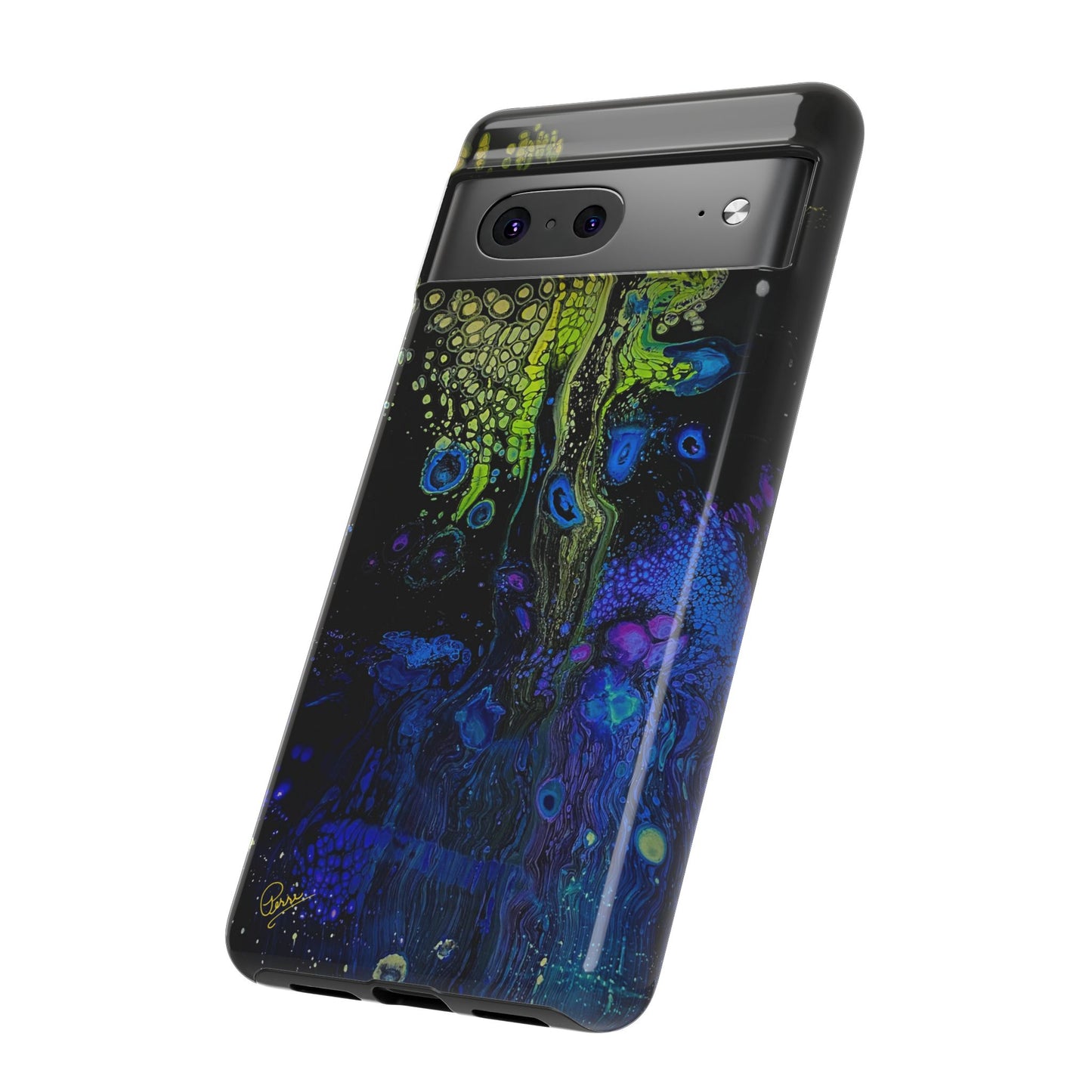 Day Glow Giraffe - Arty Tough Case iPhone