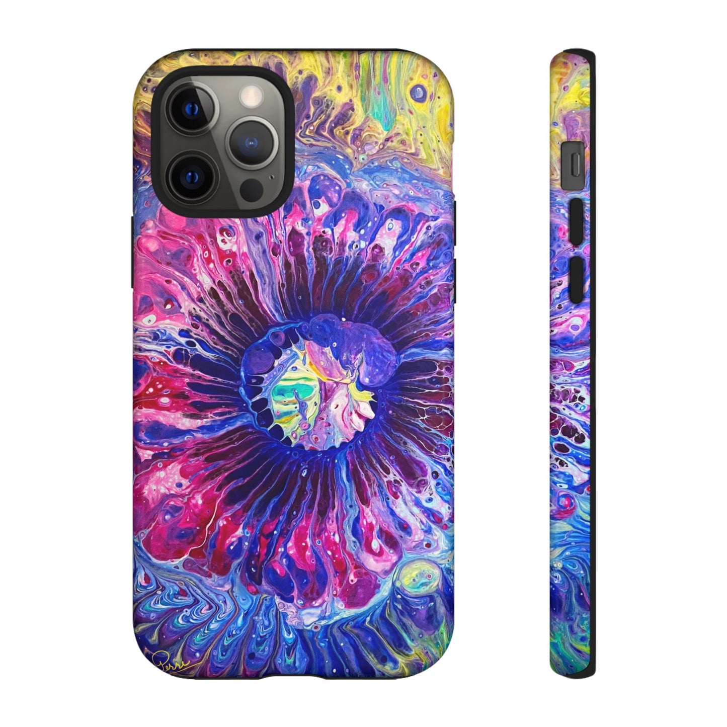 Psychedelia Flower - Arty Tough Case iPhone
