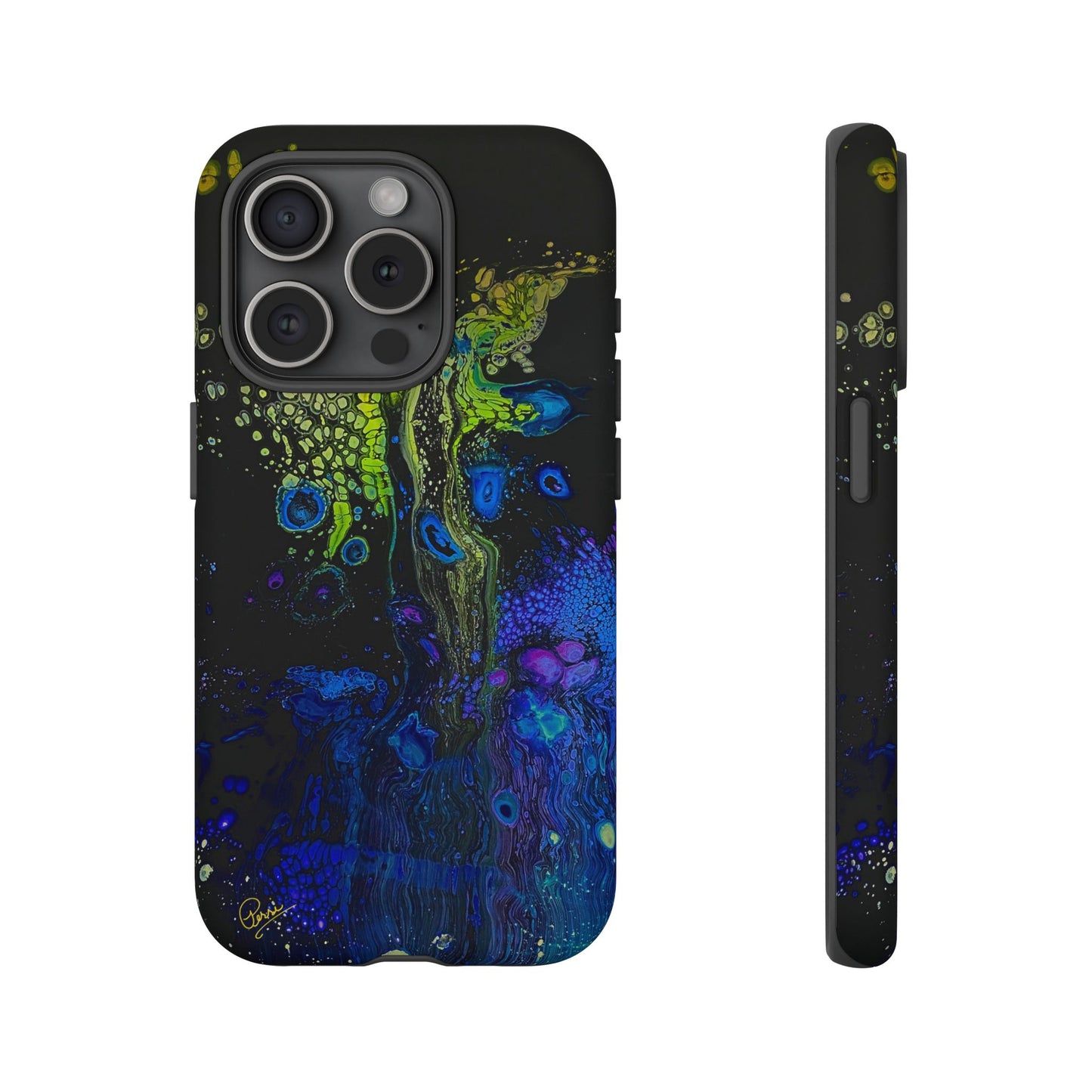 Day Glow Giraffe - Arty Tough Case iPhone