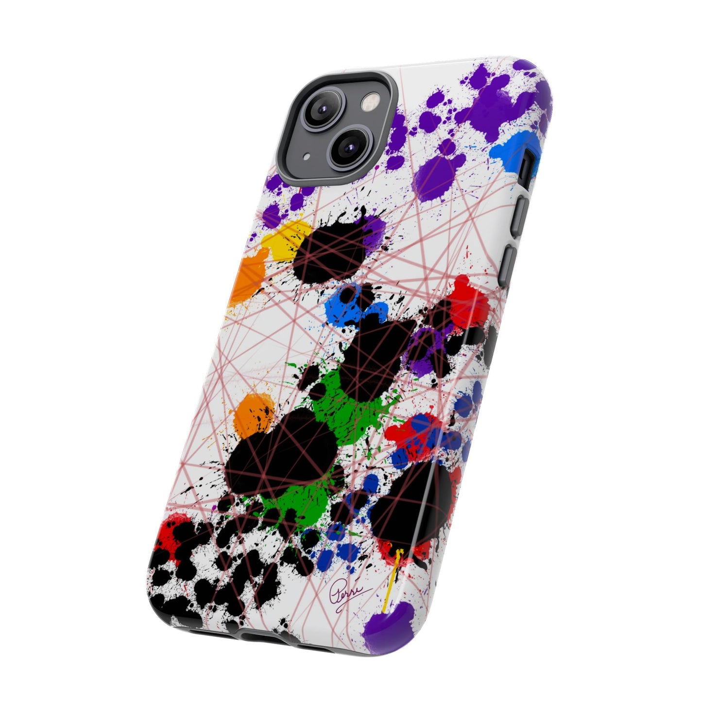 Color Connection - Arty Tough Case iPhone