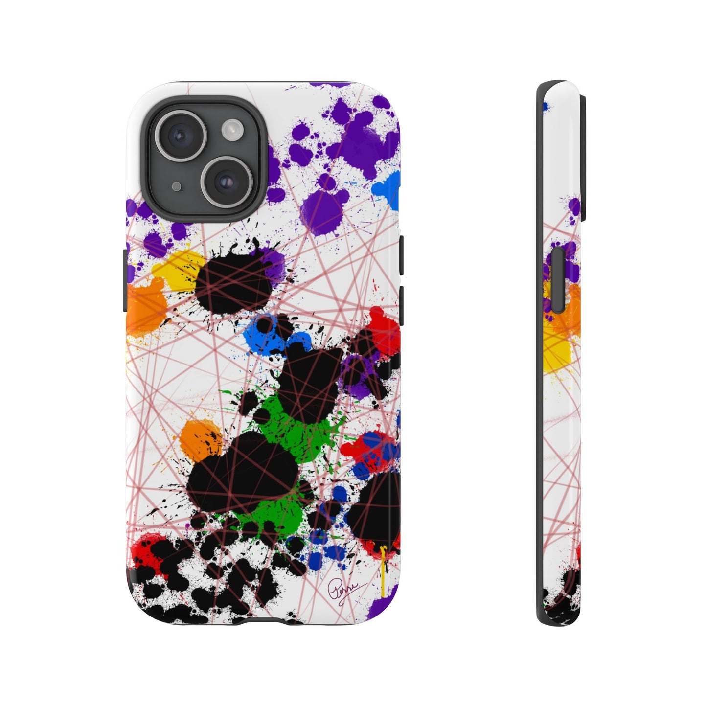 Color Connection - Arty Tough Case iPhone
