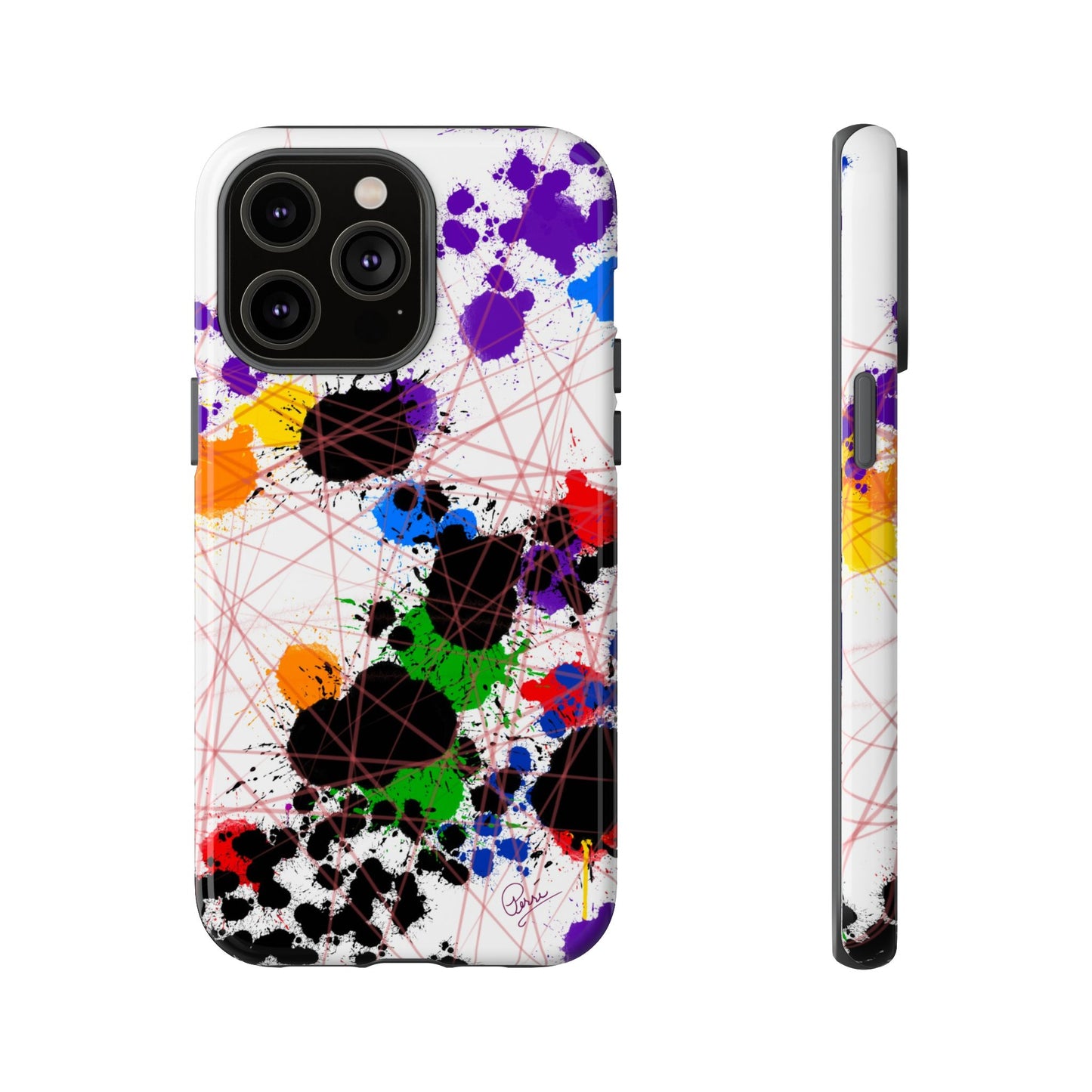 Color Connection - Arty Tough Case iPhone