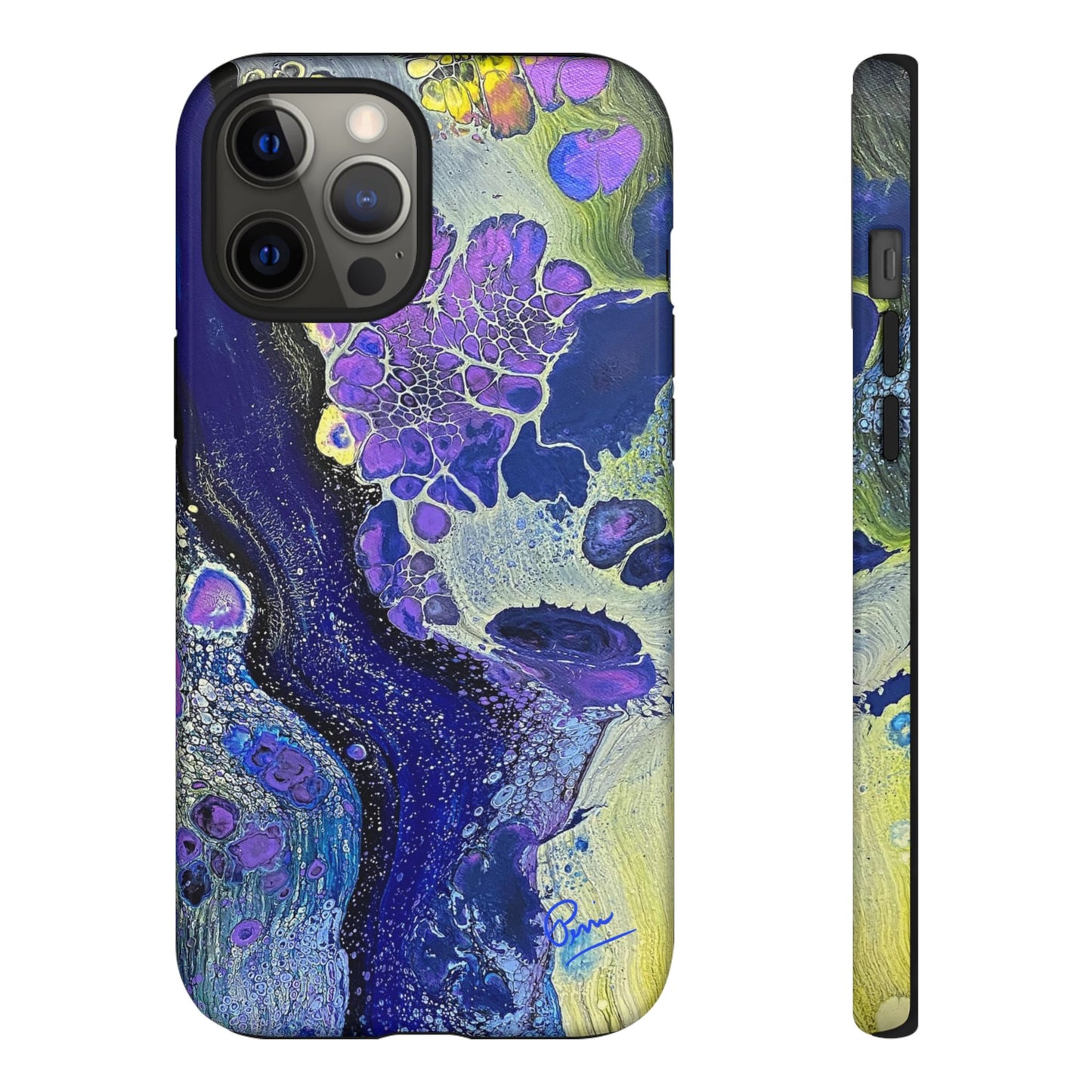 "Moon Flower" Arty Tough Case iPhone