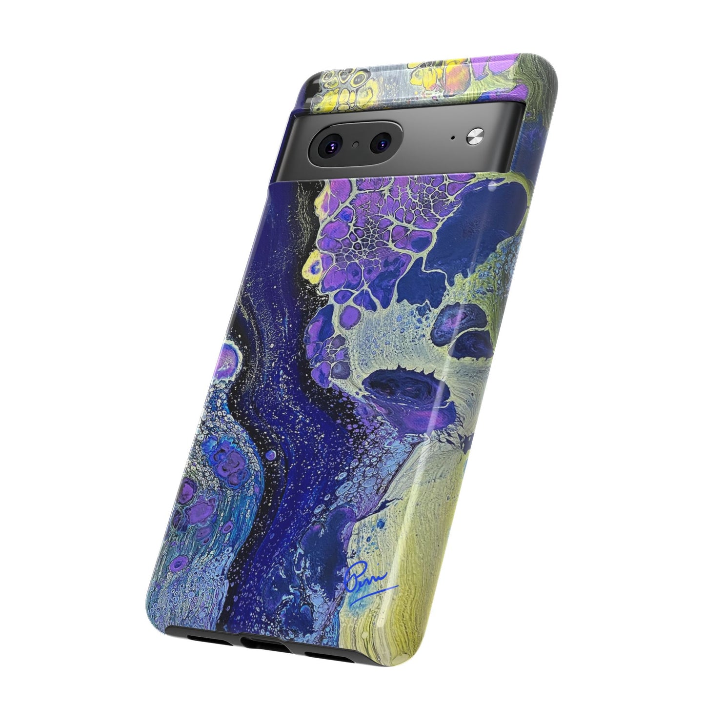 "Moon Flower" Arty Tough Case iPhone