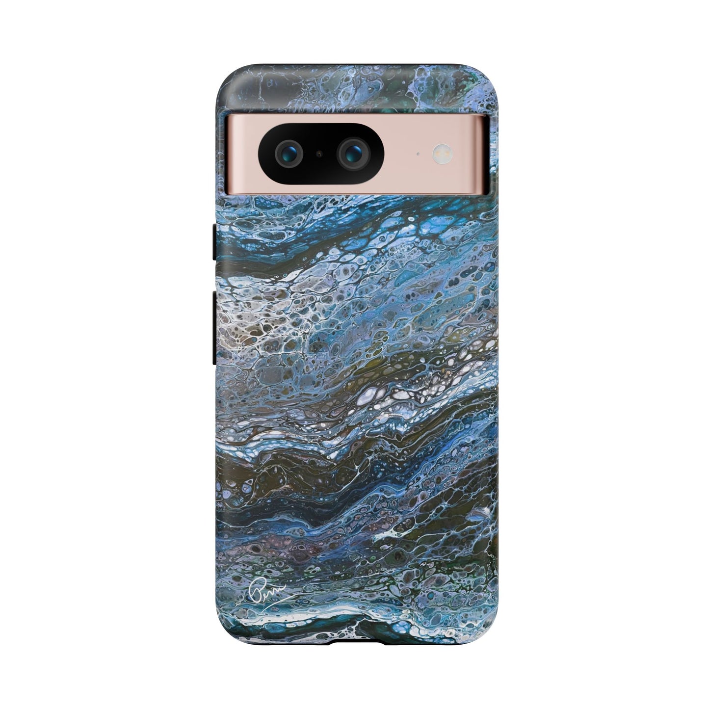 Blue Waves - Arty Tough Case iPhone