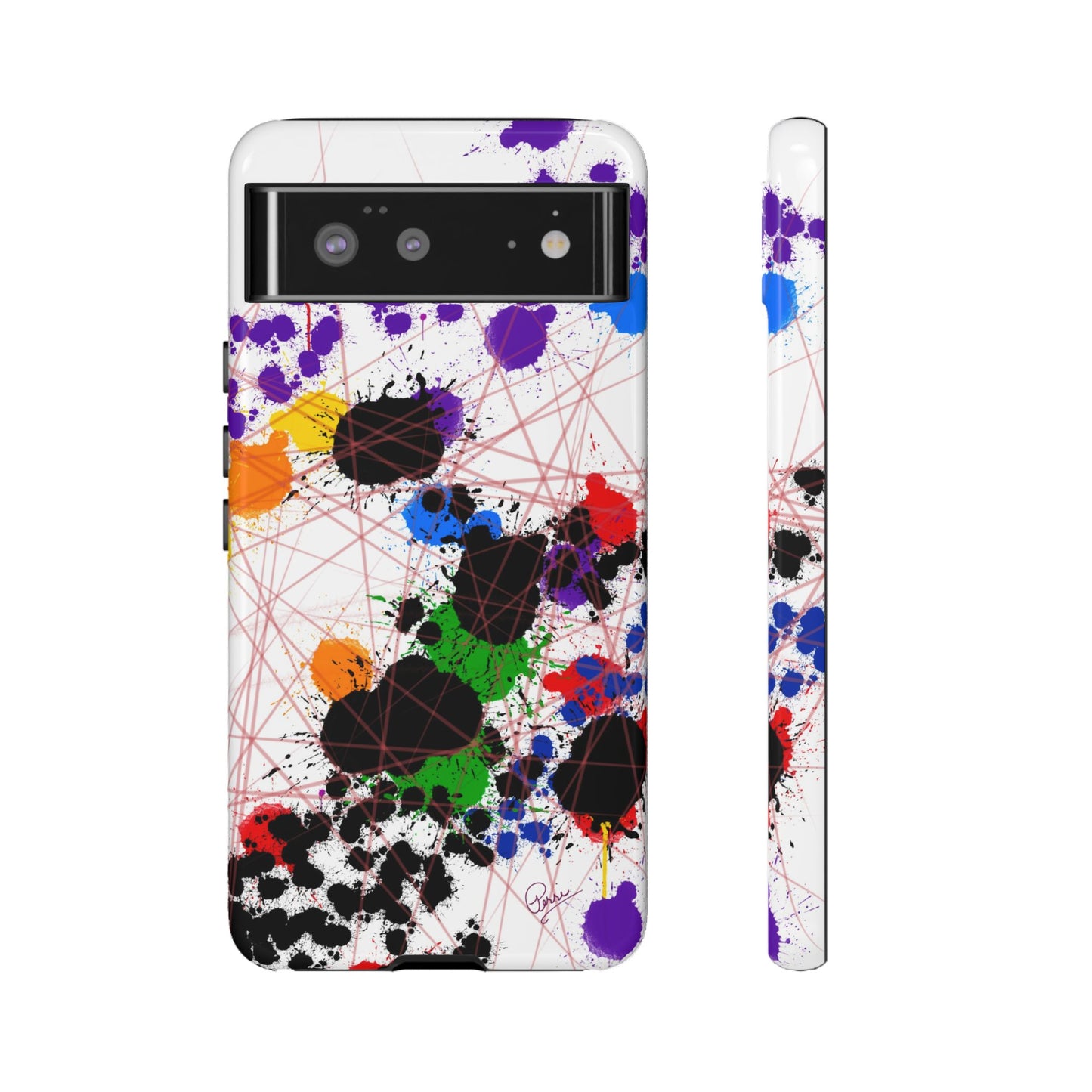 Color Connection - Arty Tough Case iPhone